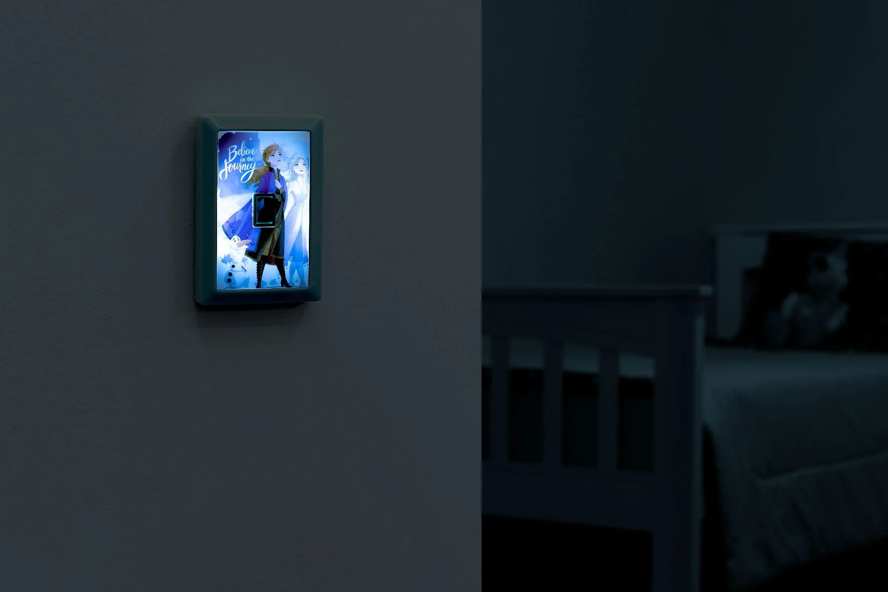 Disney Frozen II LED Light Switch, Blue - Image 5