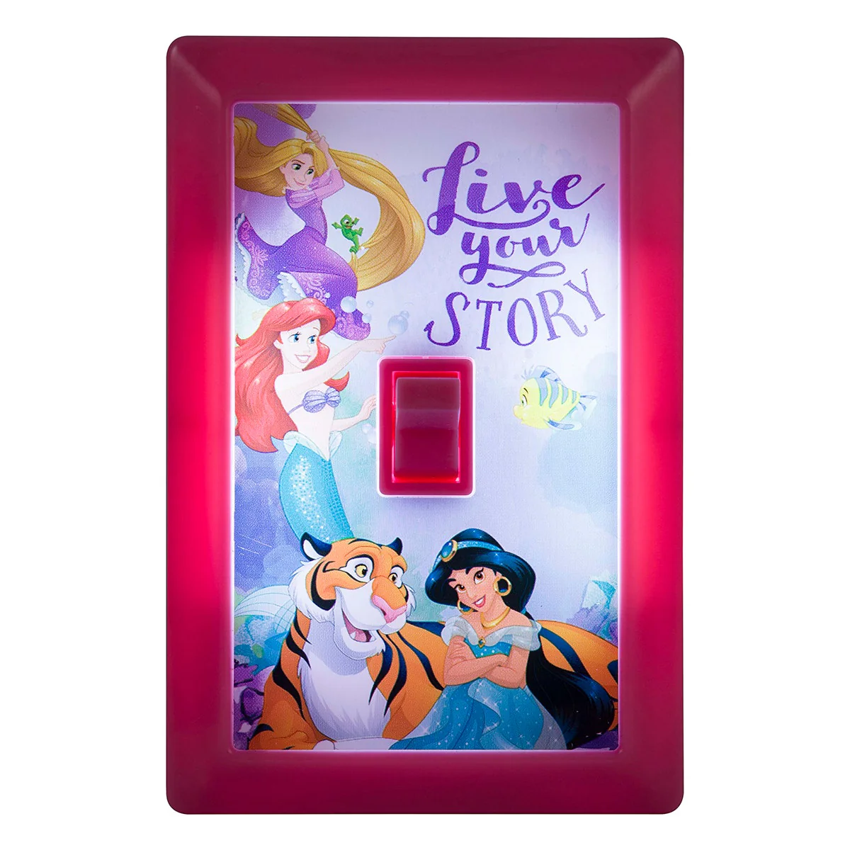 Disney Princess LED Light Switch, Pink - Image 5
