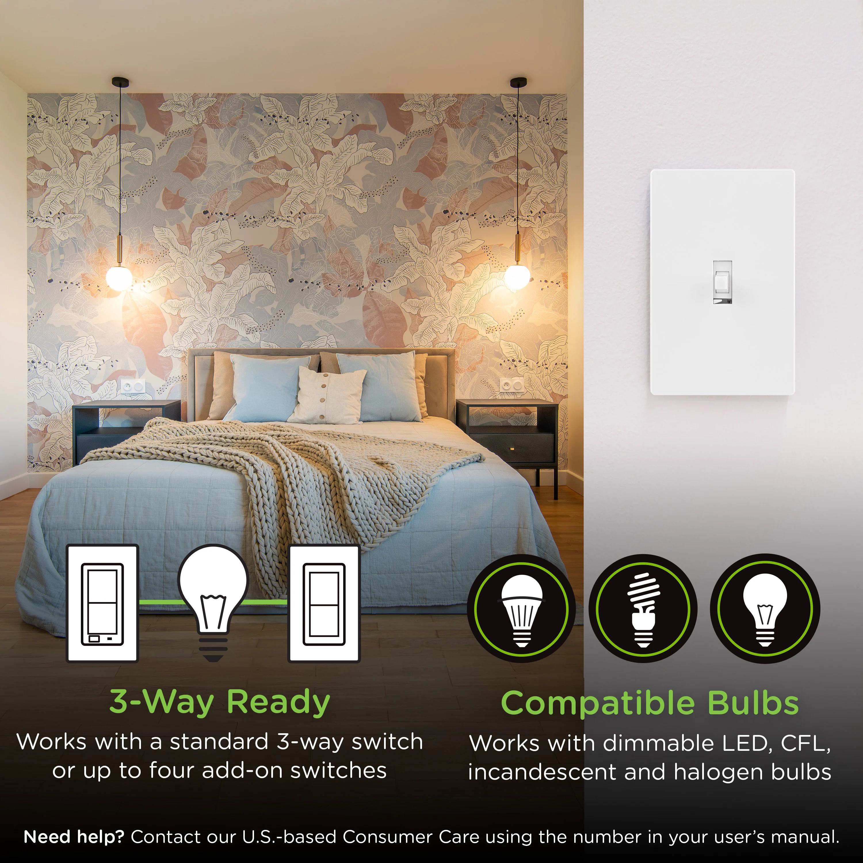 Enbrighten 800 Series Z-Wave Toggle Dimmer - Image 6