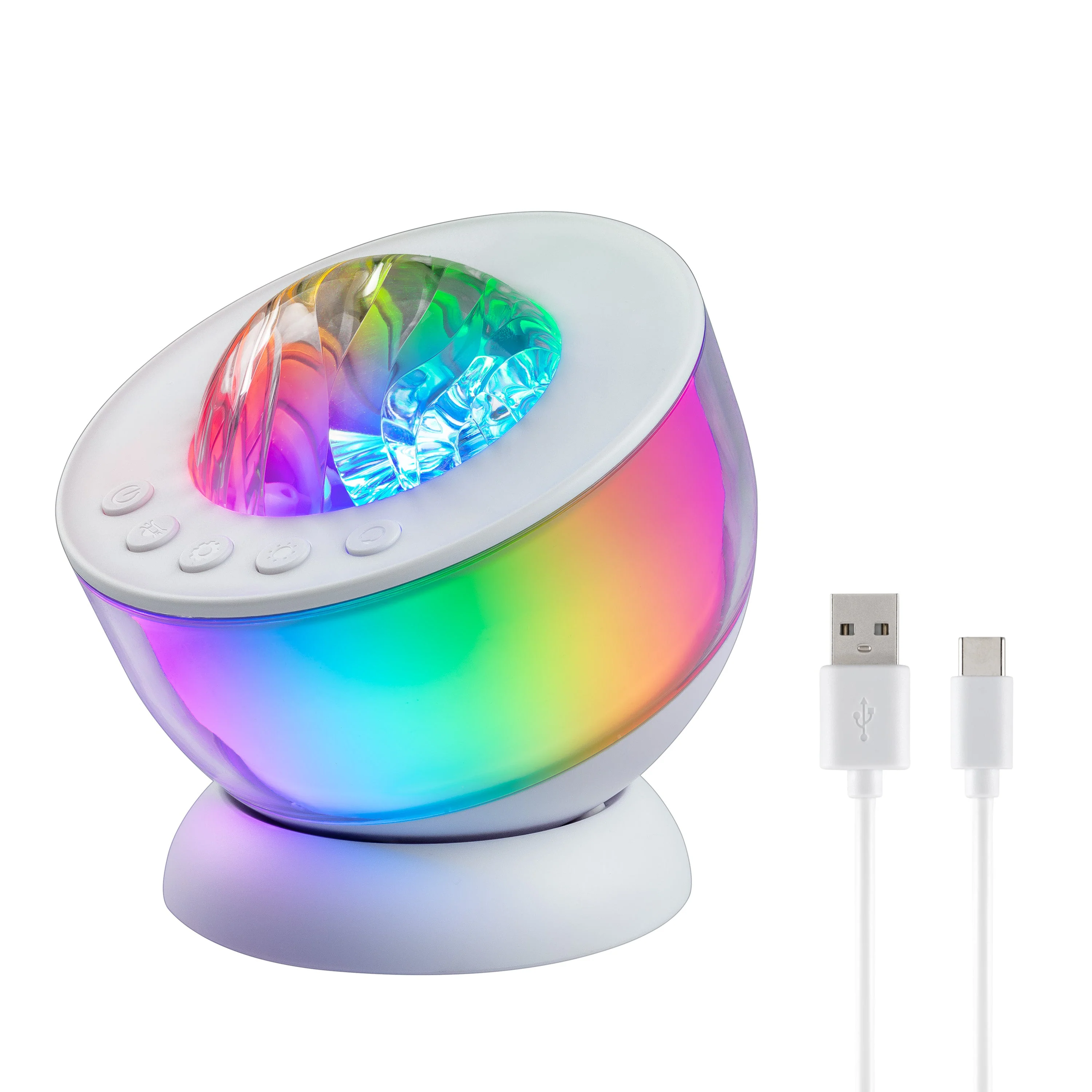 Enbrighten Galaxy Wave Projector Globe Light - Image 8