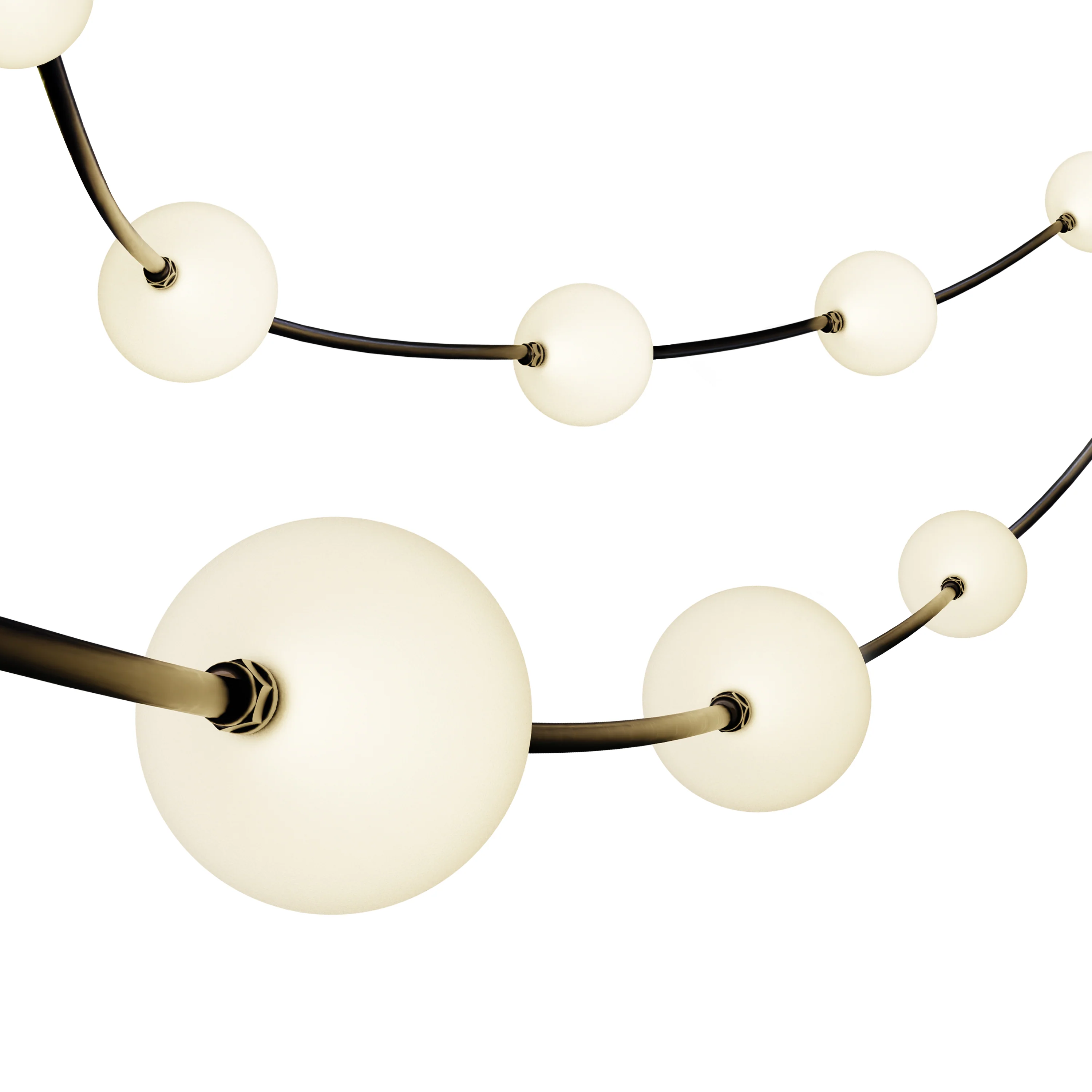 Enbrighten Warm White Globe String Lights 12 Bulbs, 44ft. - Image 7