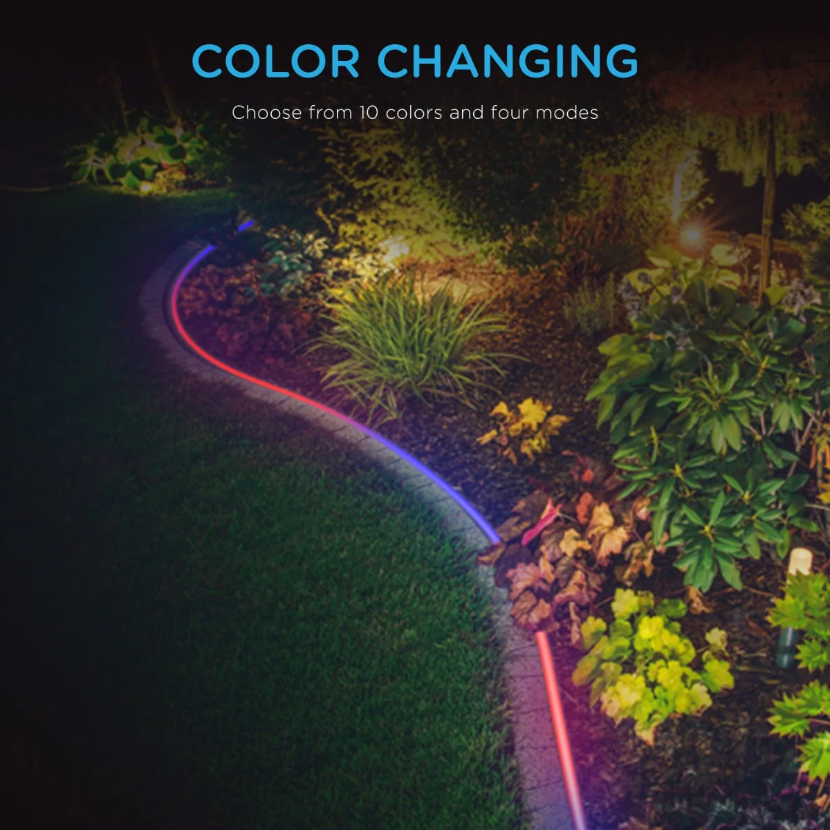 Enbrighten Indoor/Outdoor LED Flex Light, 16.5ft., Color Changing - Image 4