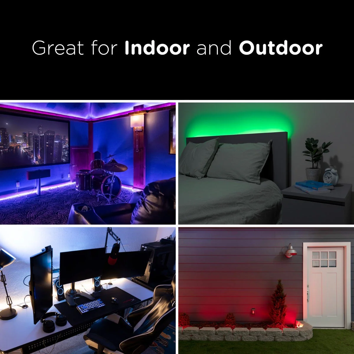Enbrighten Indoor/Outdoor LED Flex Light, 16.5ft., Color Changing - Image 7