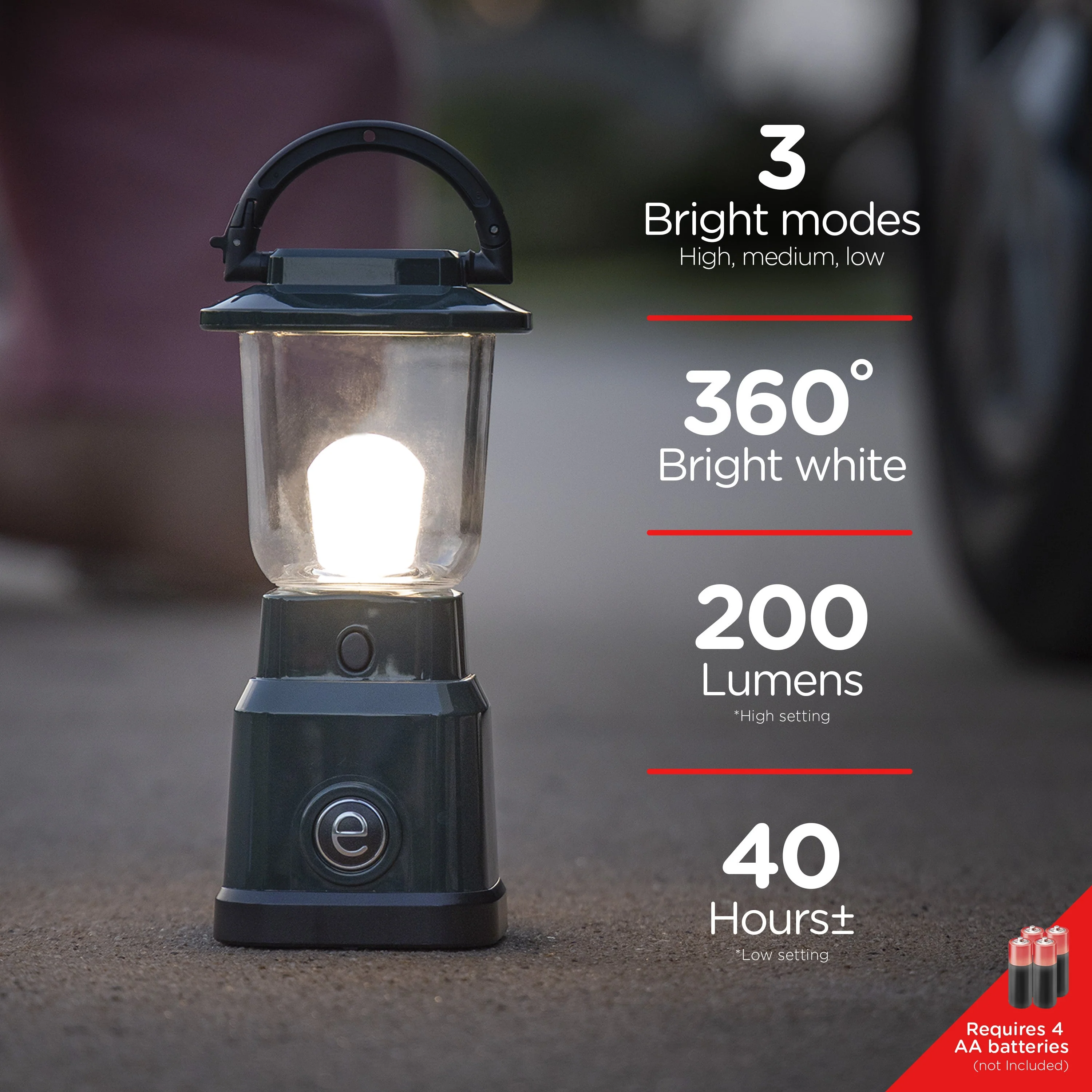 Enbrighten Mini Lantern, Green - Image 3