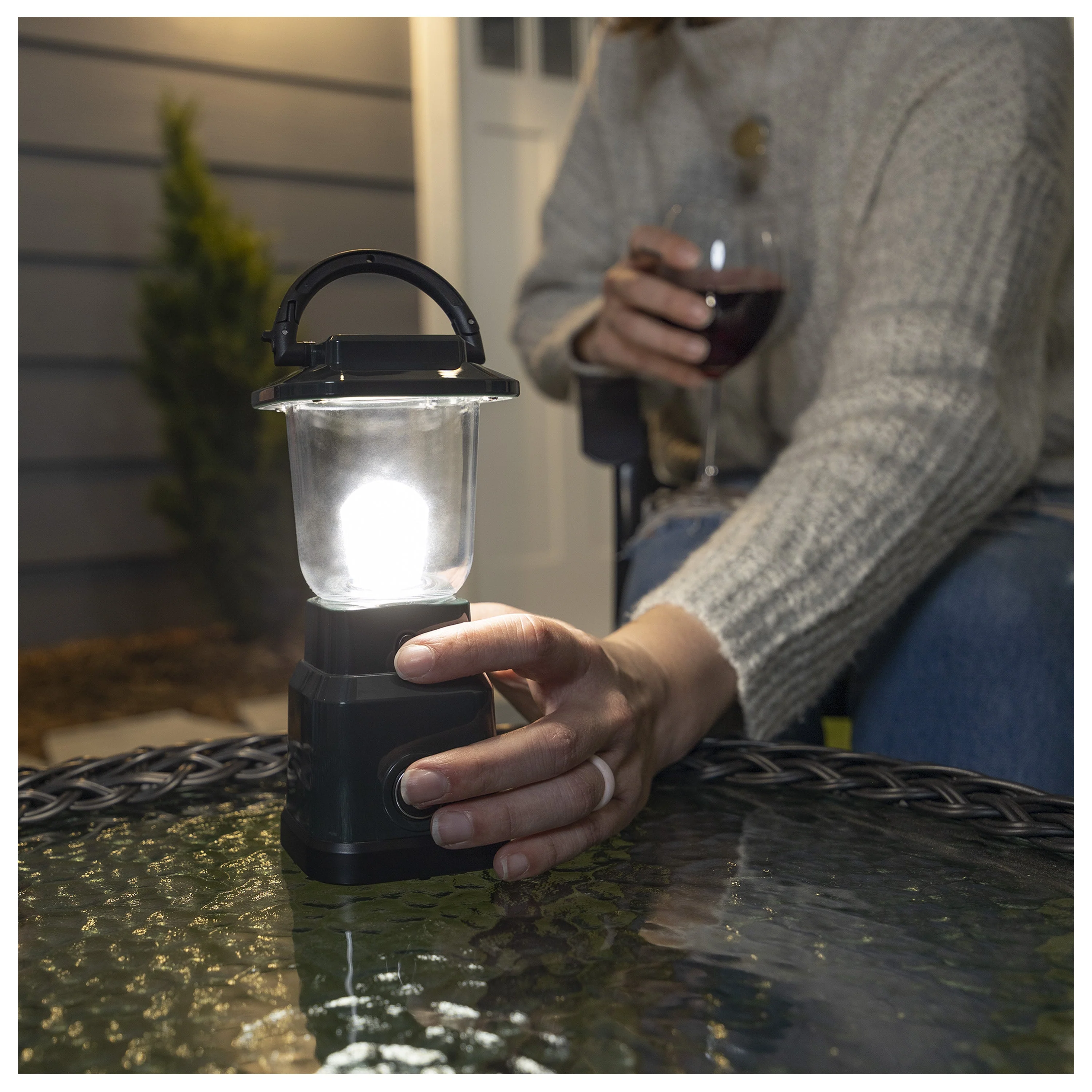 Enbrighten Mini Lantern, Green - Image 5