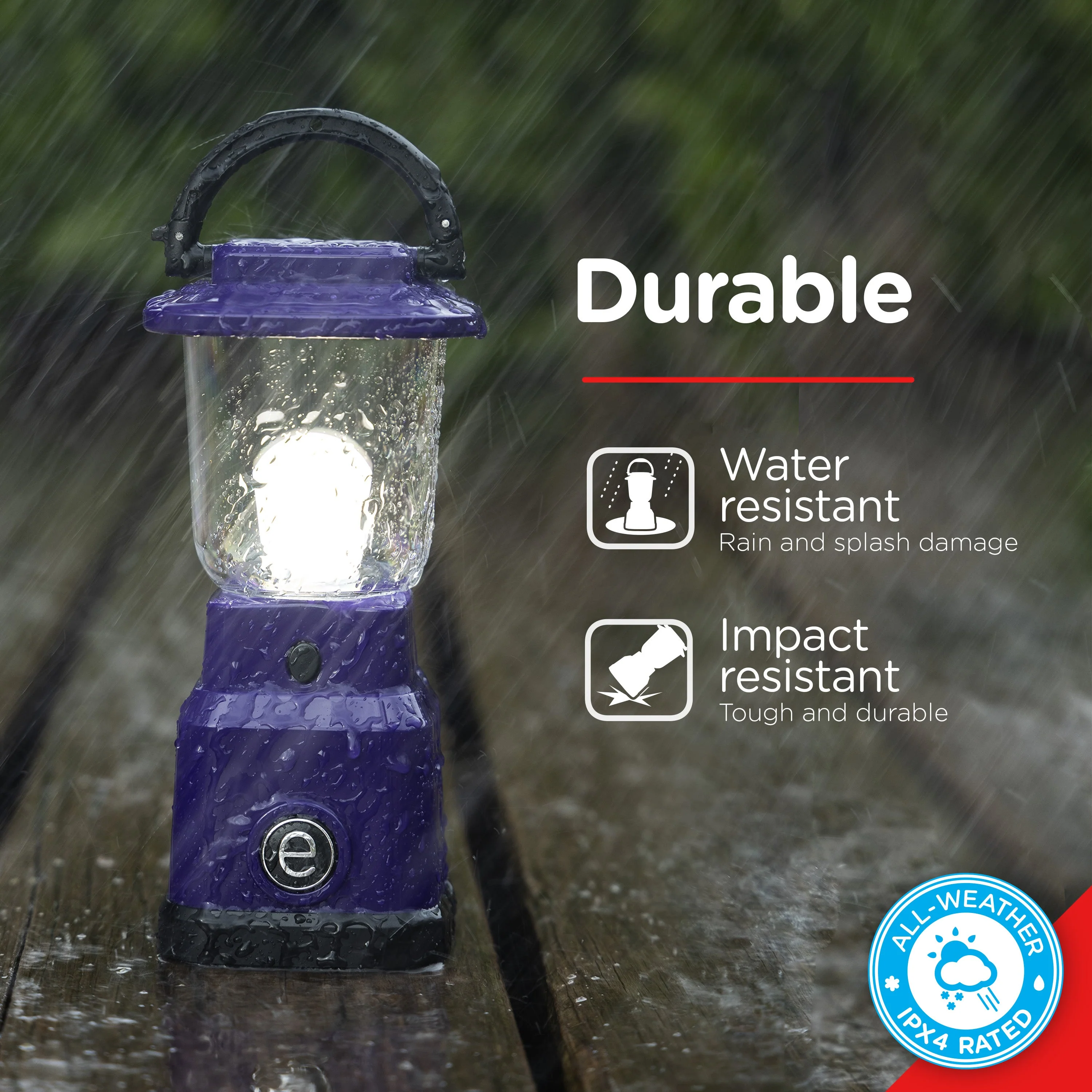Enbrighten Mini Lantern, Purple - Image 4