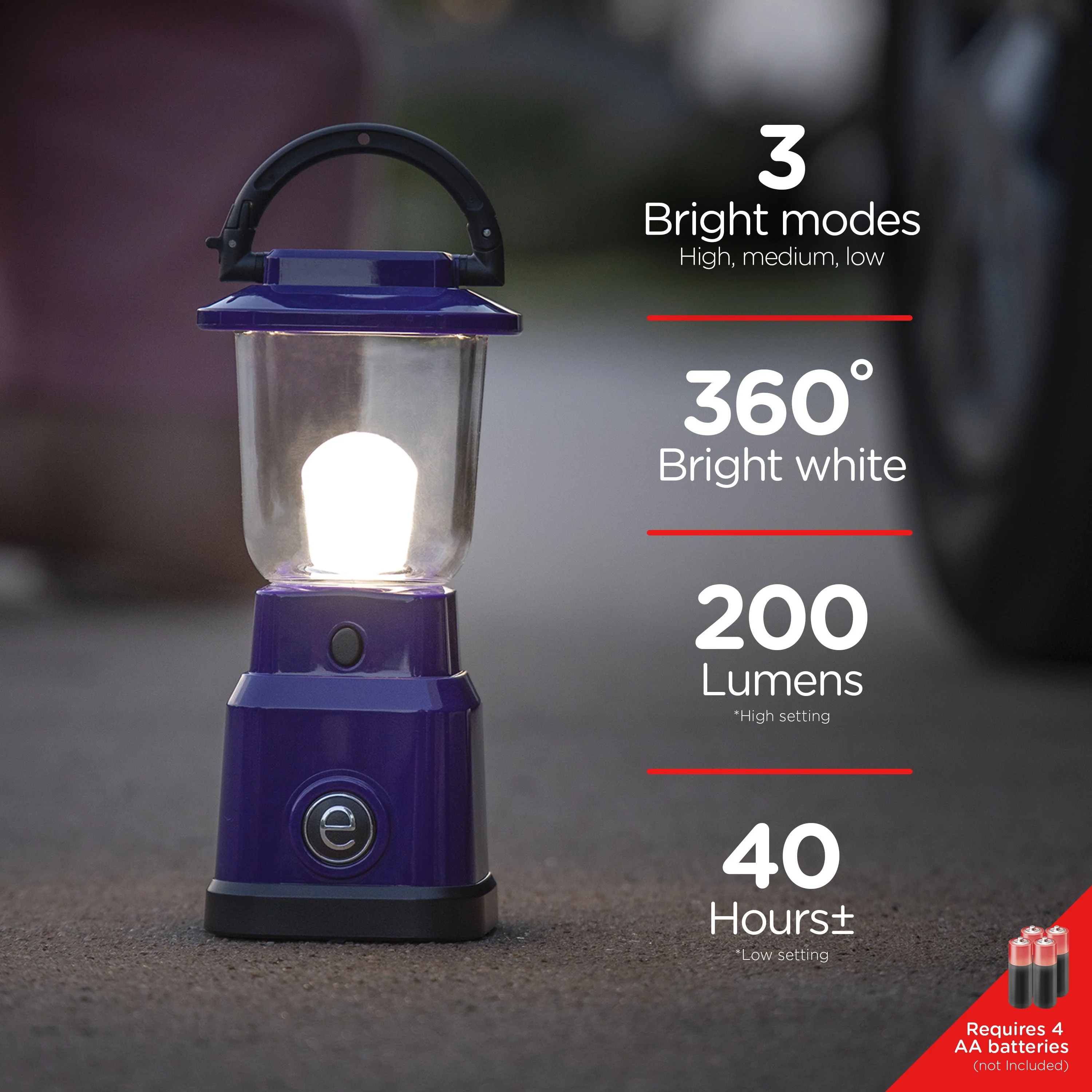 Enbrighten Mini Lantern, Purple - Image 5