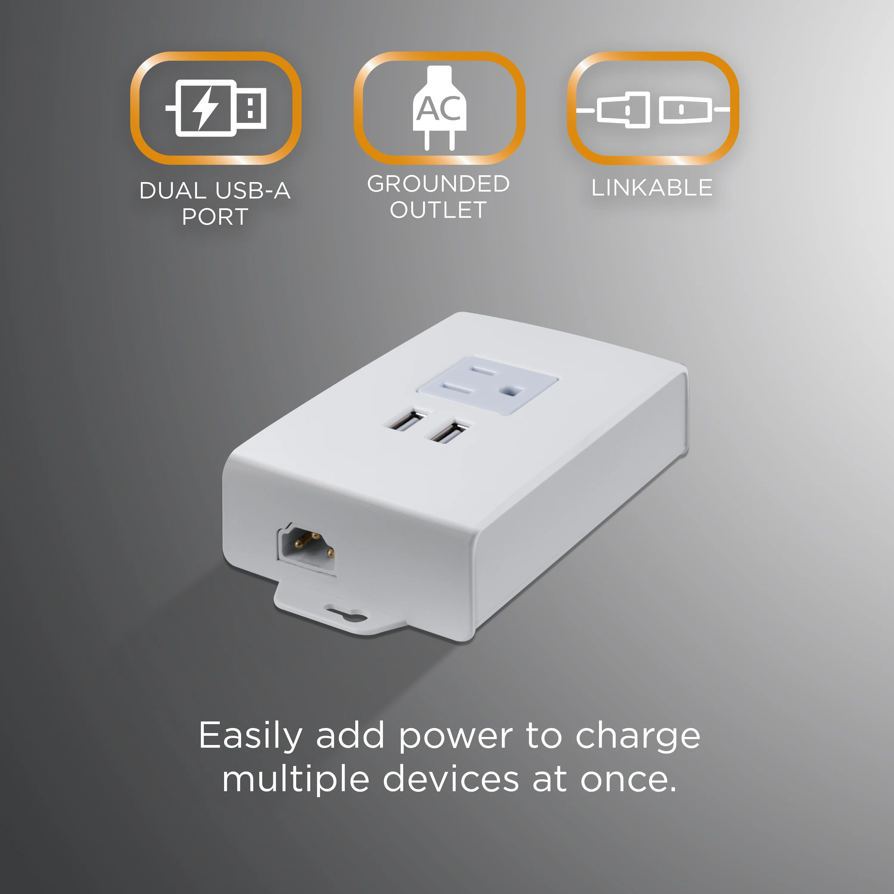 Enbrighten ProLink In-Line Outlet with USB Charging - Image 4