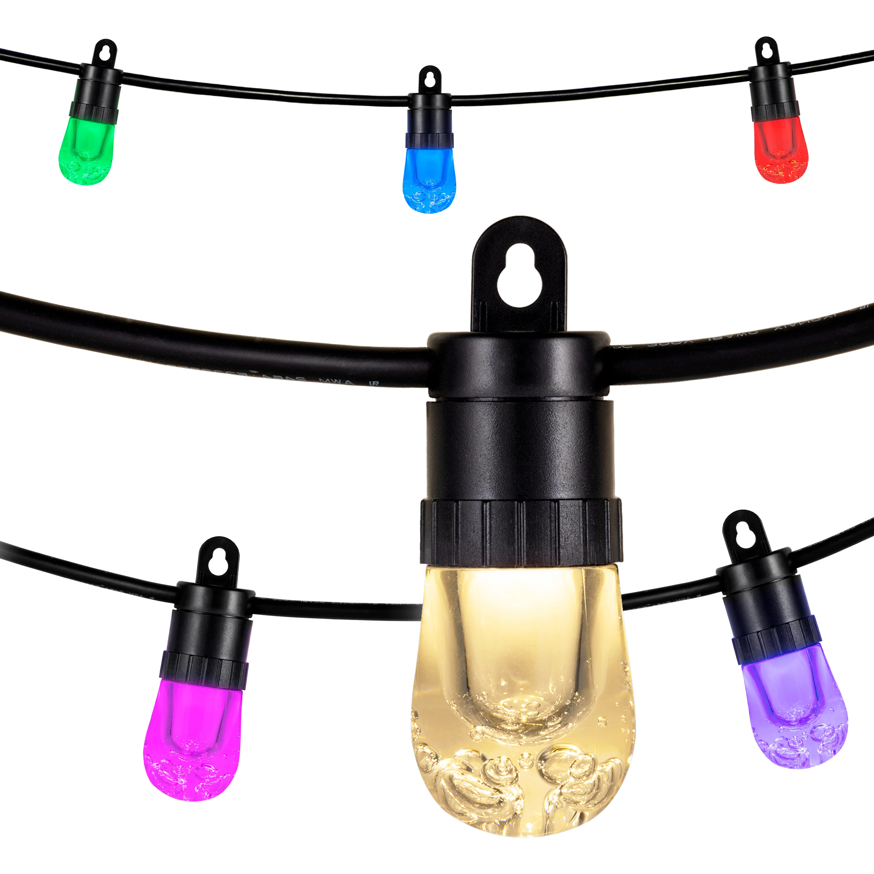 Enbrighten Smart Wi-Fi LED Café Lights, 10 Bulbs, 20ft. - Image 7