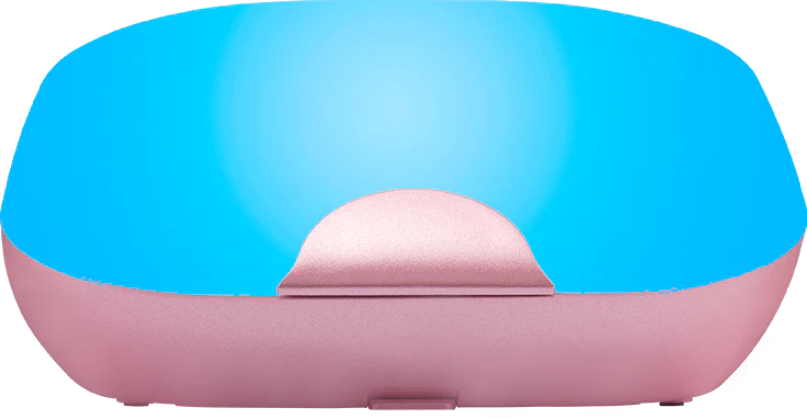 Enbrighten Tabletop Dimmable Color Changing LED SleepLite, Rose Gold - Image 4