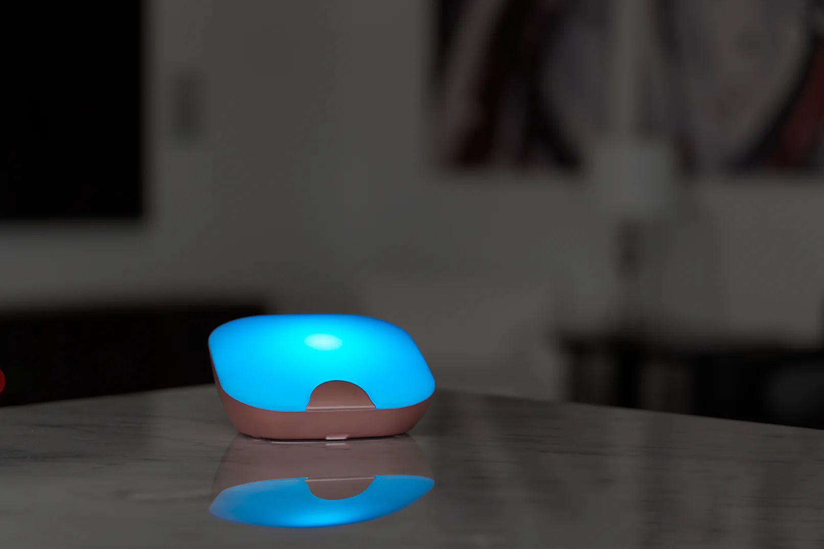 Enbrighten Tabletop Dimmable Color Changing LED SleepLite, Rose Gold - Image 7