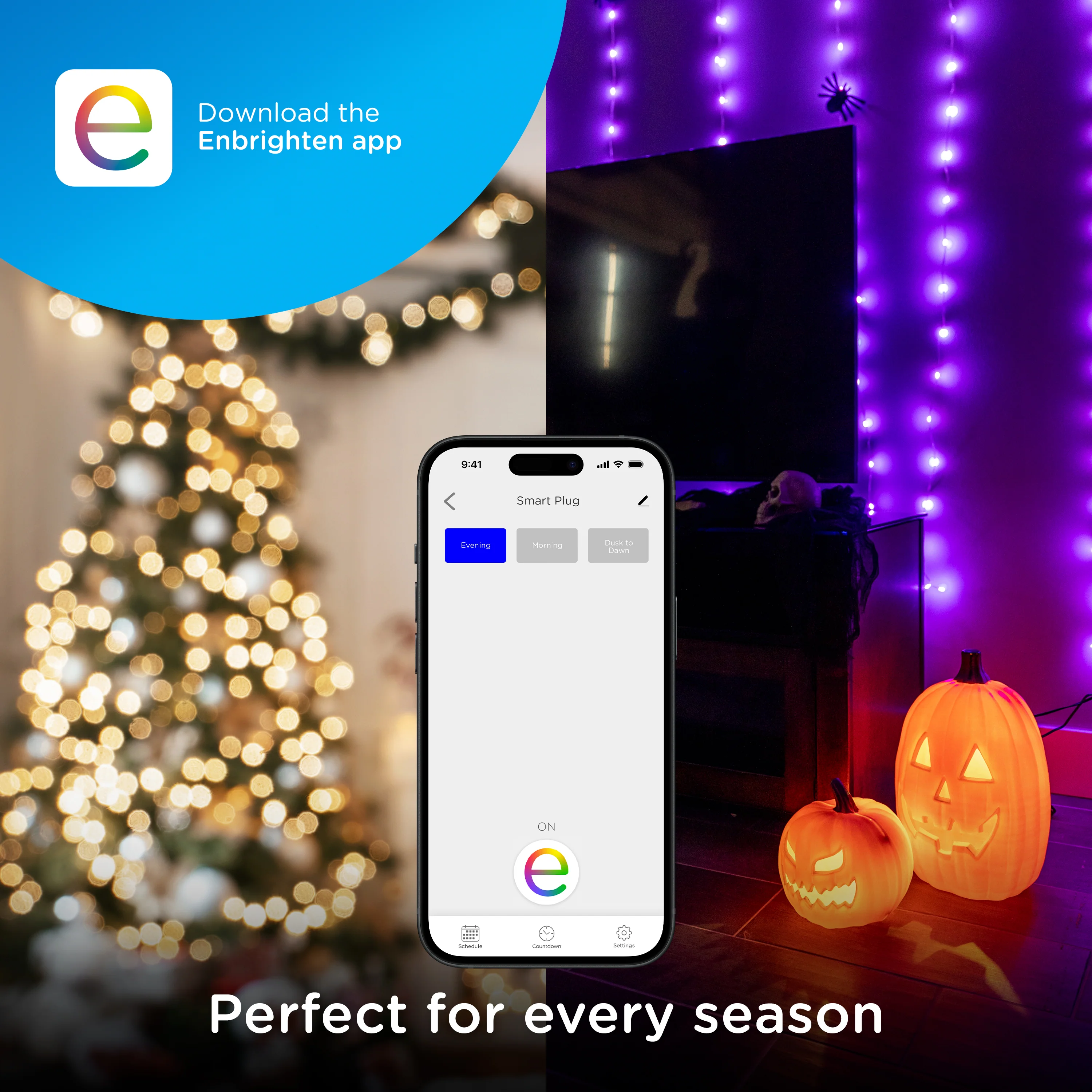 Enbrighten VIBE Indoor Single-Outlet Wi‑Fi Matter Smart Plug, 4 Pack - Image 5