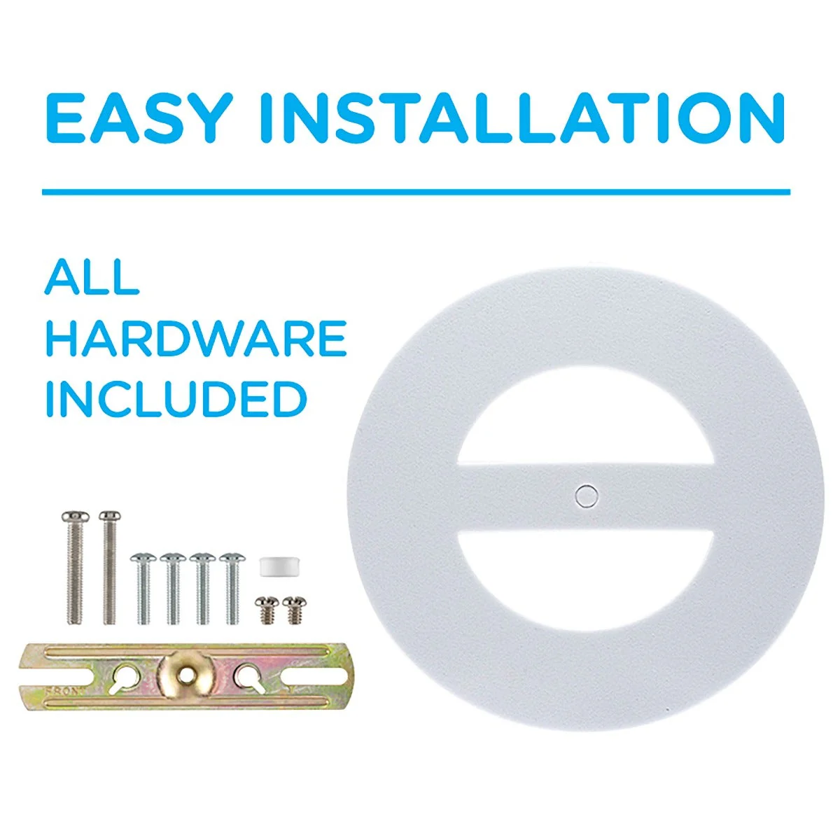 Enbrighten VIBE Outdoor 2-Head Motion-Sensing Back Lit WiFi LED Security Light, White - Image 7