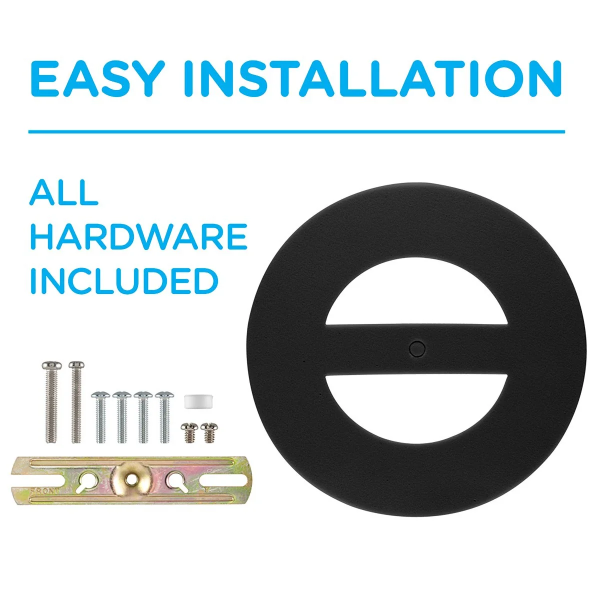 Enbrighten VIBE Outdoor 3-Head Motion-Sensing Back Lit WiFi LED Security Light, Bronze - Image 7