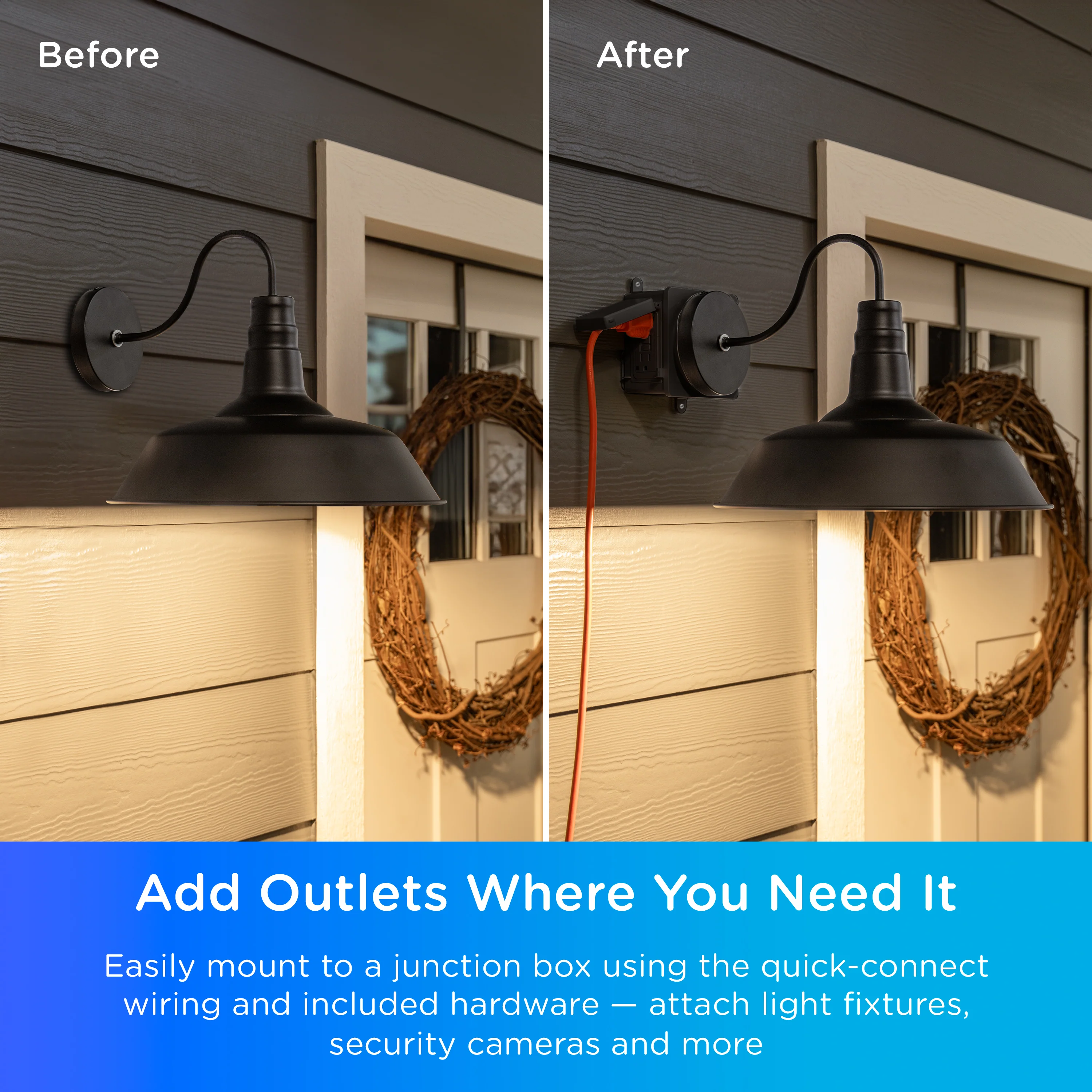 Enbrighten VIBE WiFi Add-An-Outlet Smart Adapter, Black - Image 2