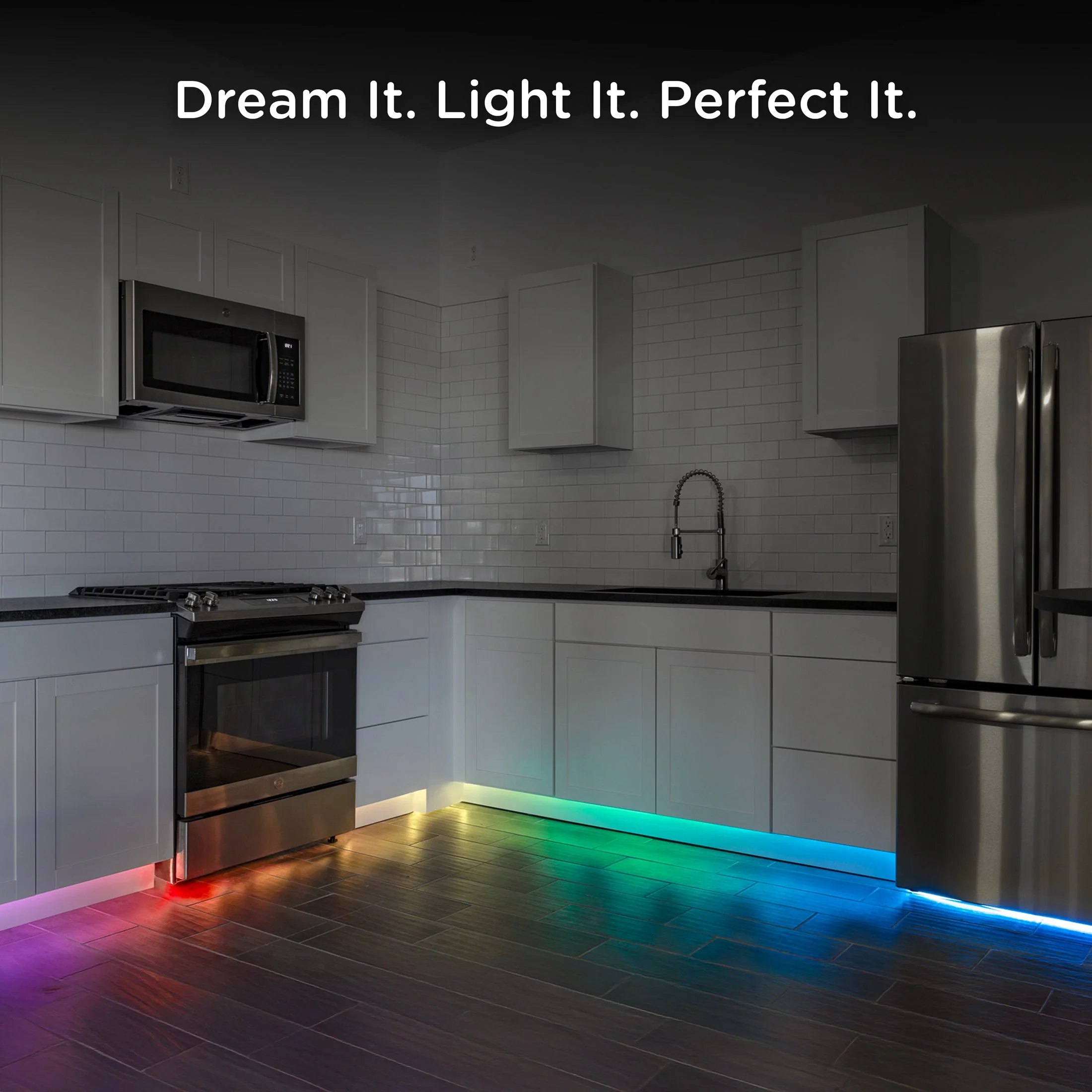 Enbrighten VIBE WiFi Spectrum Indoor Color-Changing LED Flex Light, 16ft. - Image 4