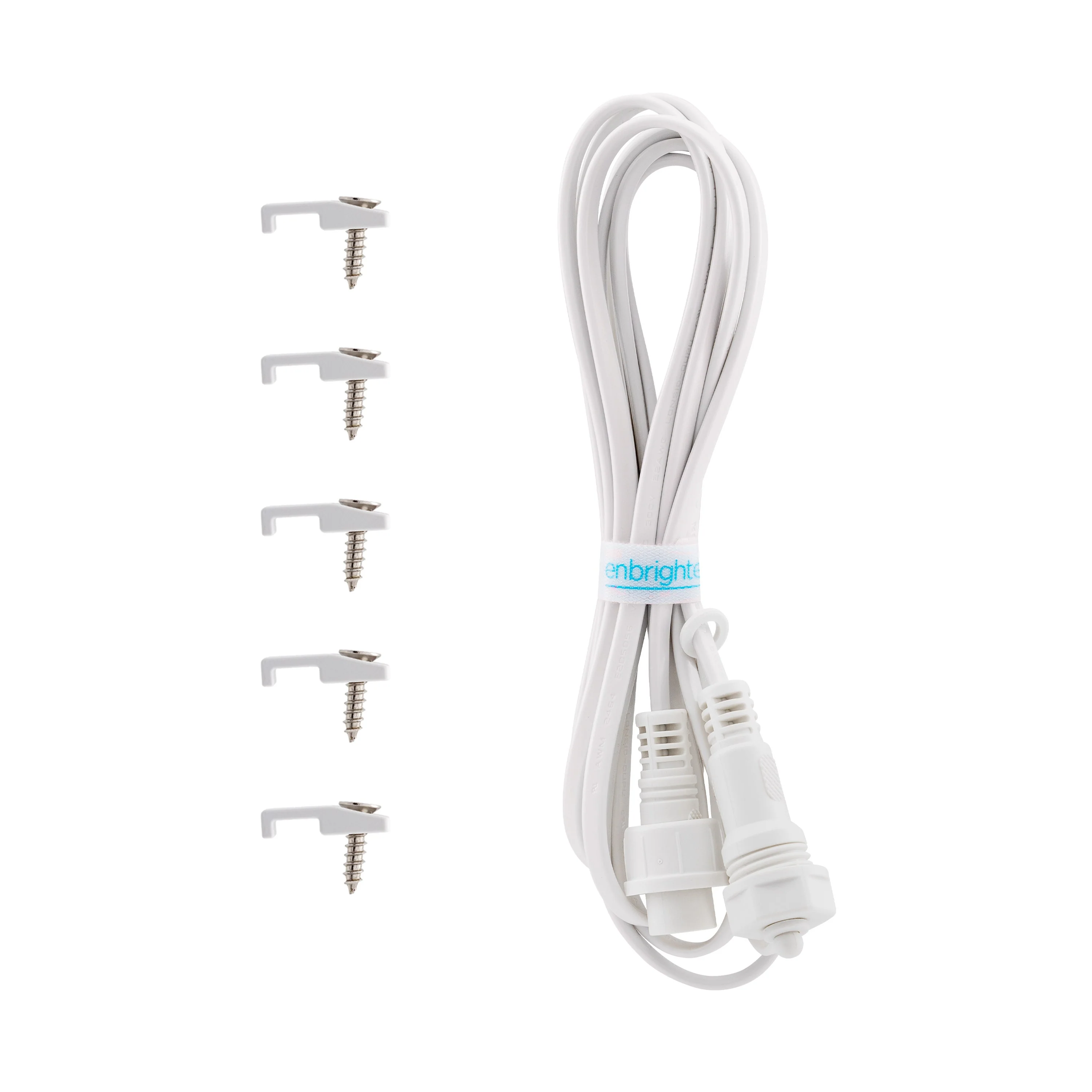 Enbrighten WiFi VIBE Eternity Eave Lights Extension Cable, 10ft. White - Image 3