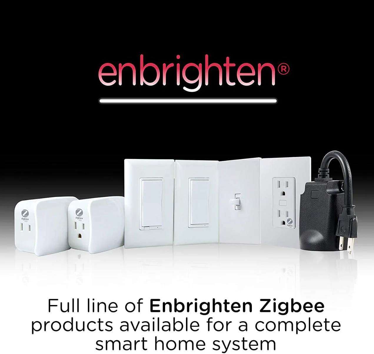 Enbrighten Zigbee In-Wall Smart Dimmer with QuickFit™ and SimpleWire™, White/Almond - Image 7