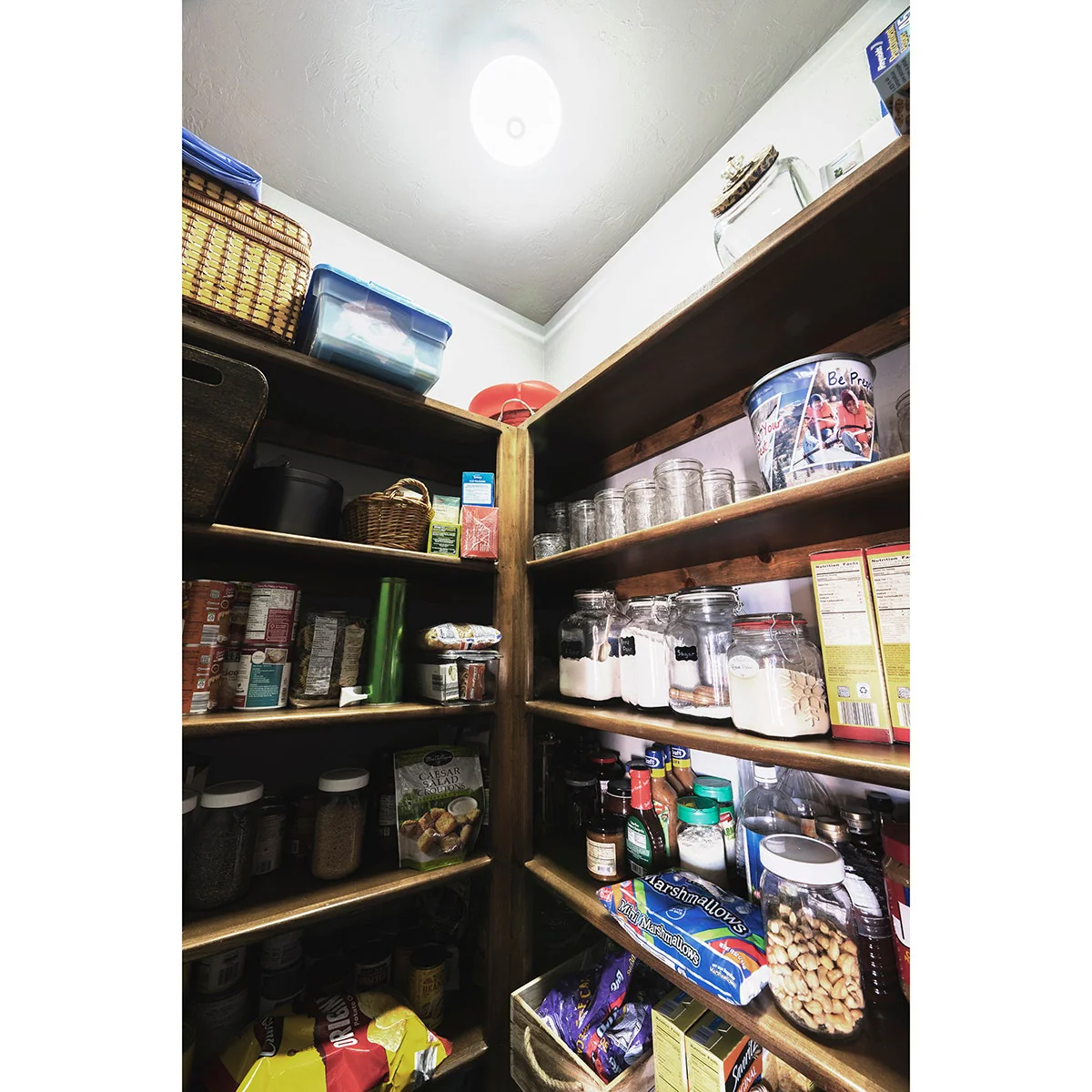 Energizer Battery Operated LED Ceiling Light Fixture, White - Image 7