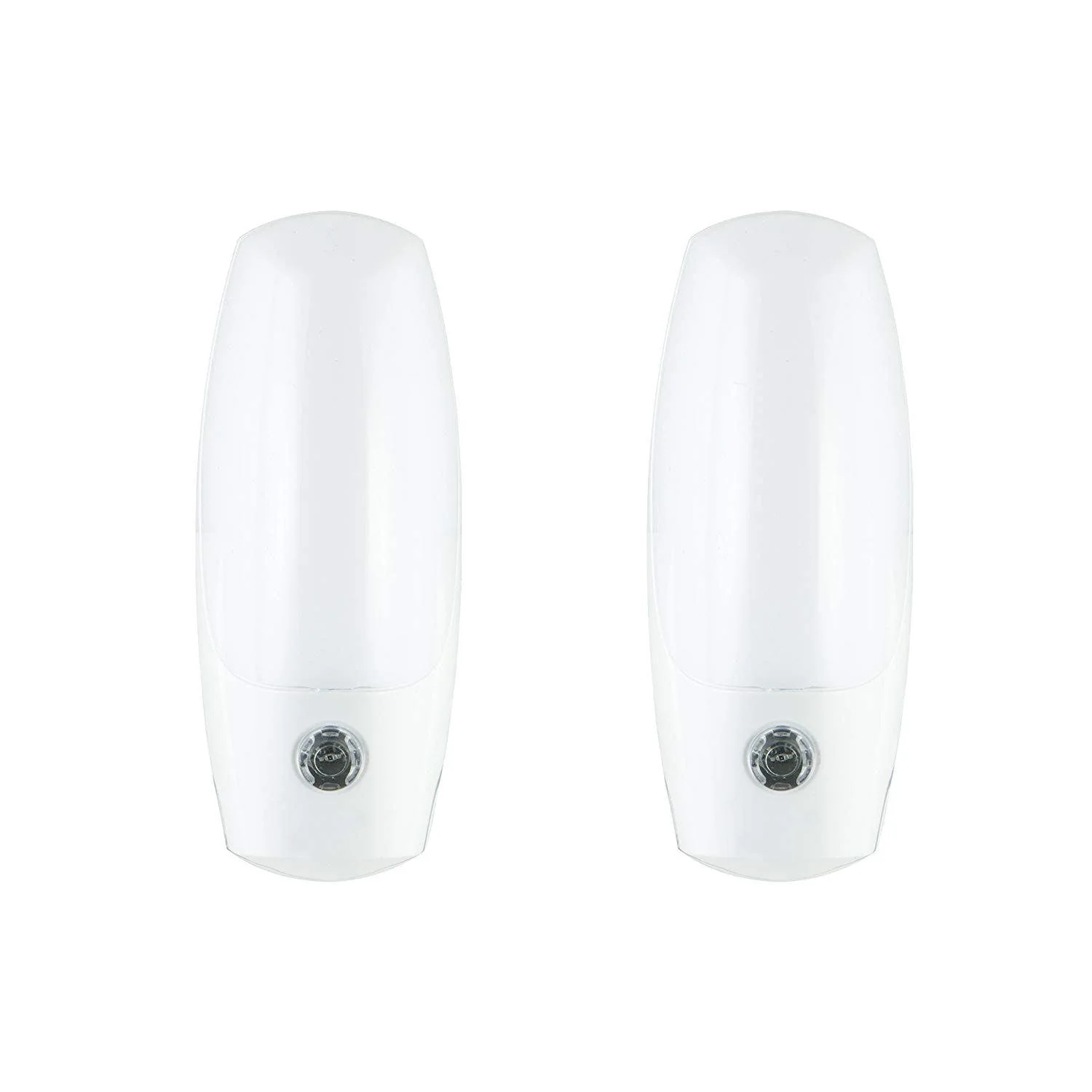 Energizer Plug-In Light Sensing LED Night Light, 2 Pack, White - Image 3