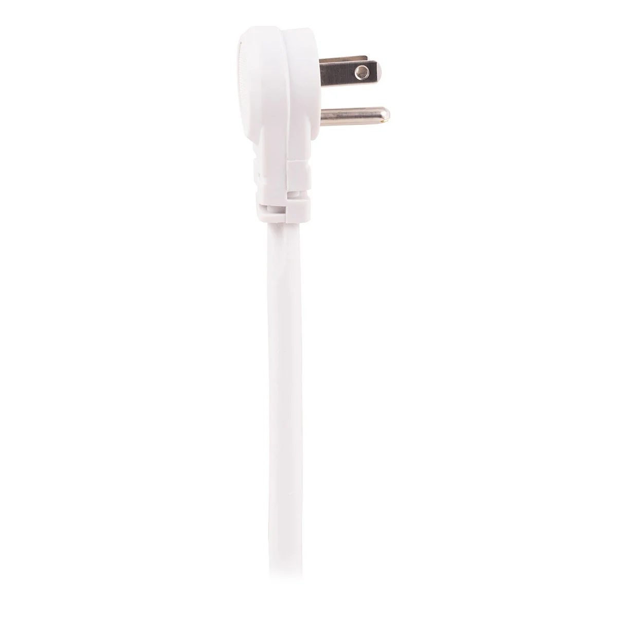 GE 4-Outlet 2-USB 8ft. Surge Protector With Twist-To-Close Safety Covers, White - Image 5