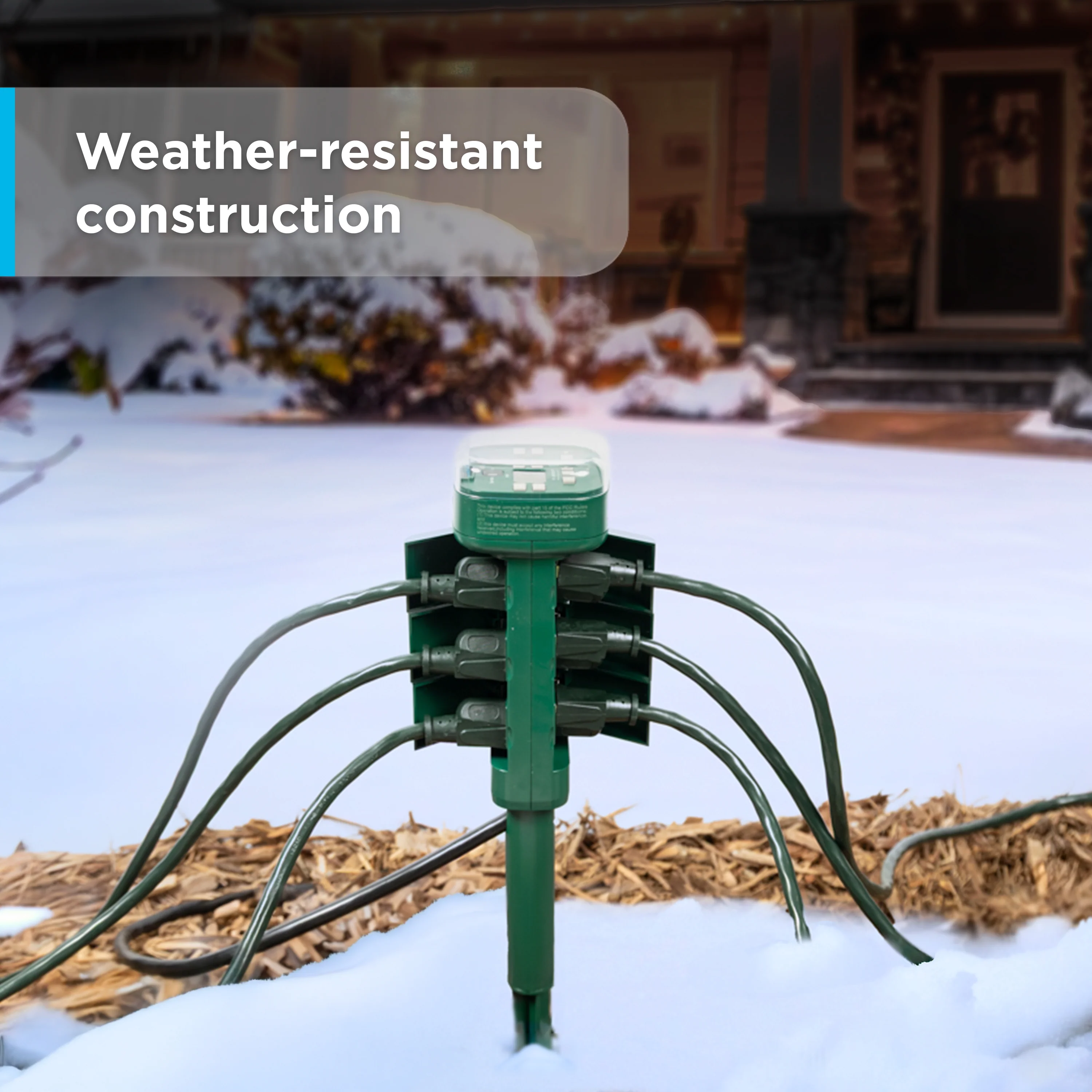 GE 6-Outlet Outdoor Yard Stake Timer - Image 5