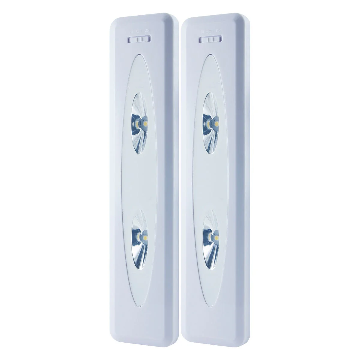 GE Battery Operated LED Light Bars with Remote, White, 2 Pack - Image 5