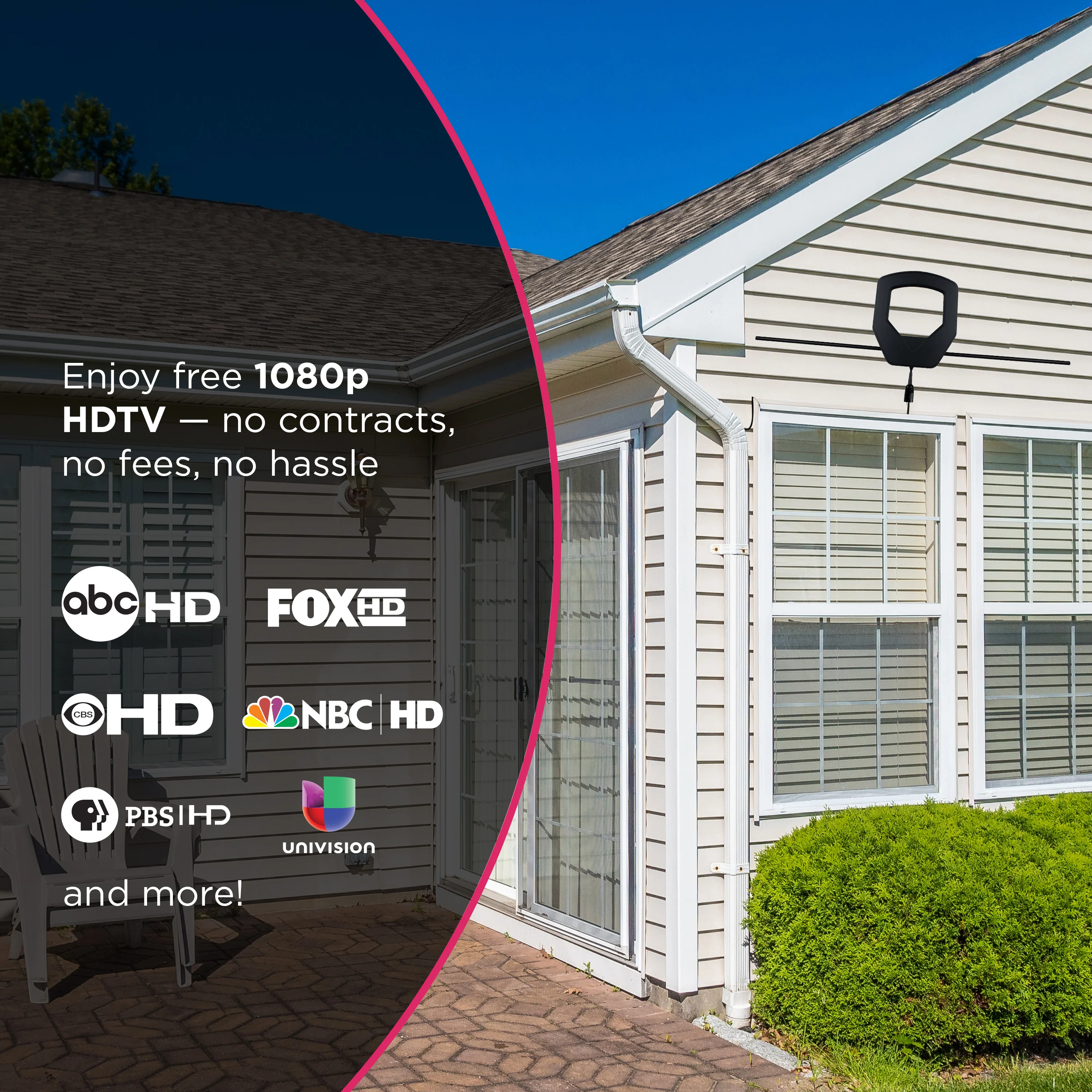 GE-branded UltraPro Optima Outdoor HD Antenna - Image 2