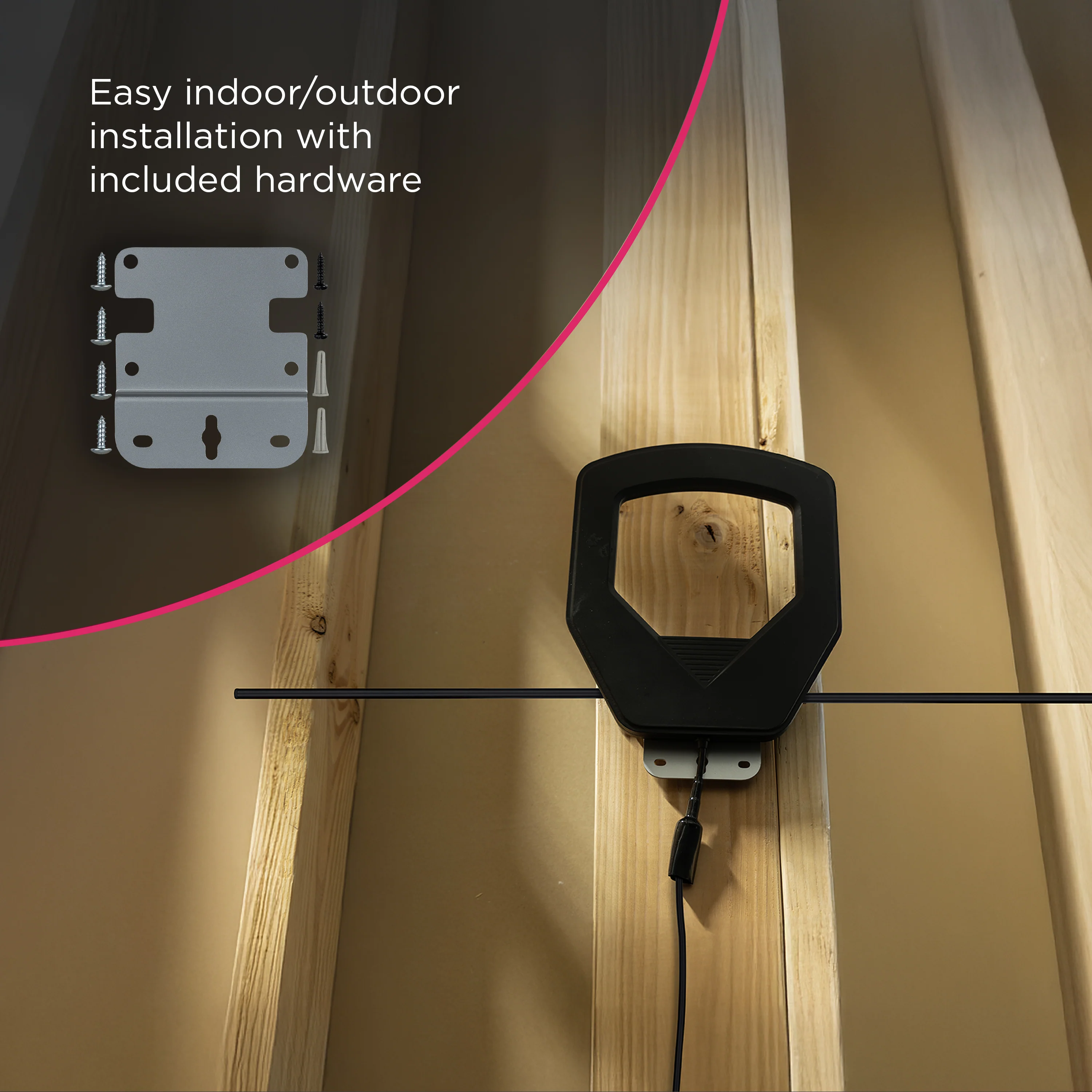 GE-branded UltraPro Optima Outdoor HD Antenna - Image 3