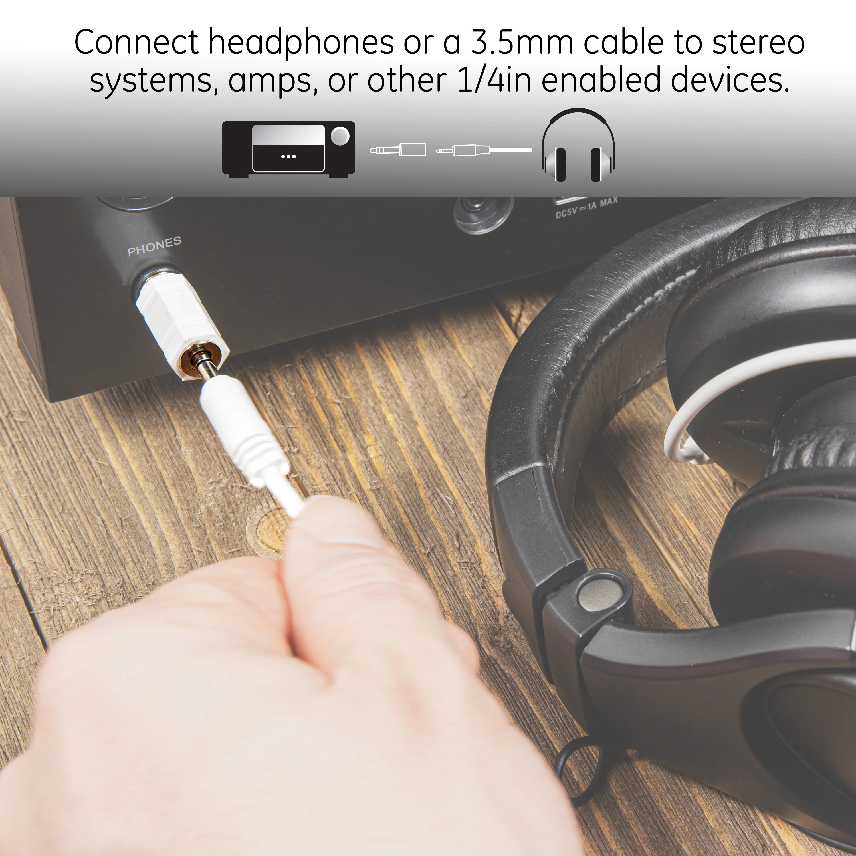 GE Home Electrical Headphone Adapter Kit - Image 5