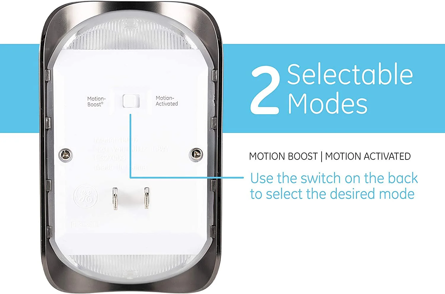 GE Motion-Select LED Night Light, Oil-Rubbed Bronze - Image 4