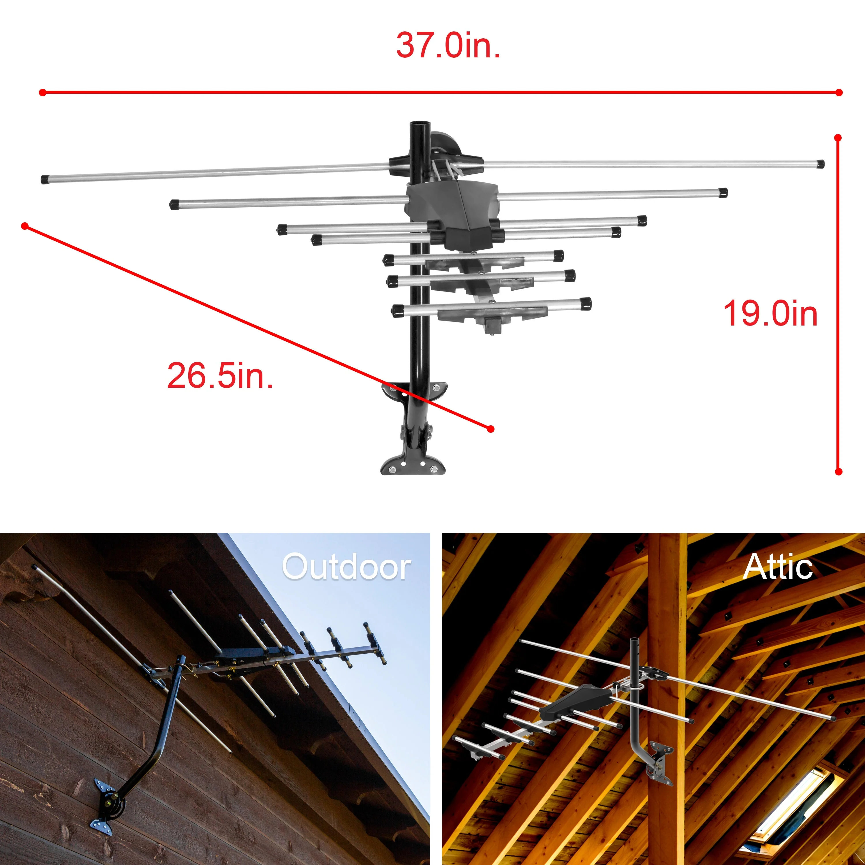 GE Outdoor Yagi HD Antenna - Image 6