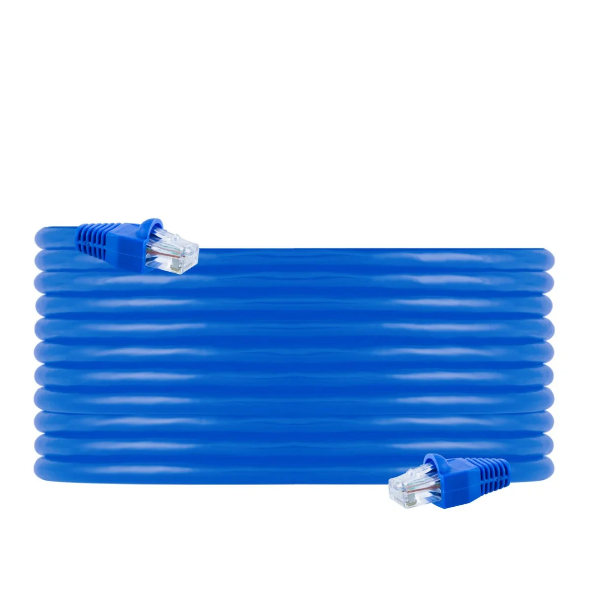 GE Pro 25ft. Cat6 Ethernet Internet Cable, Blue - Image 3