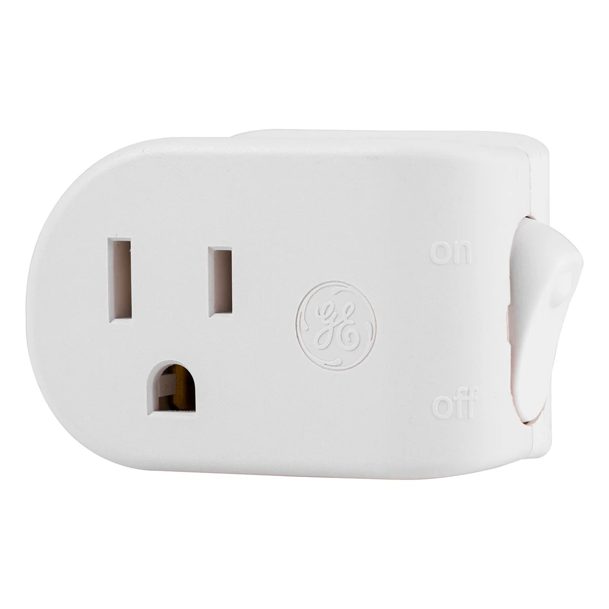 GE UltraPro Plug-In On/Off Power Switch, White - Image 9