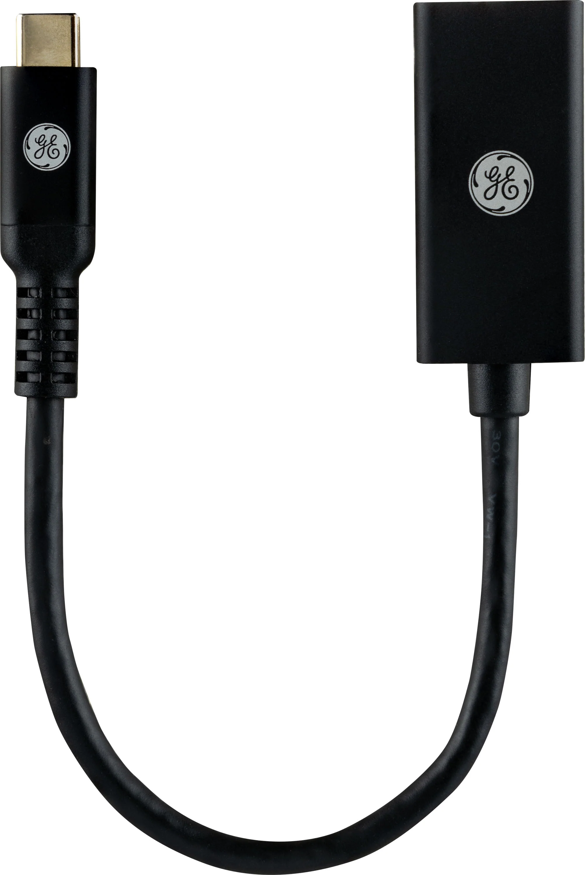GE USB-C to 4K HDMI Multi-Monitor Adapter, Black - Image 2