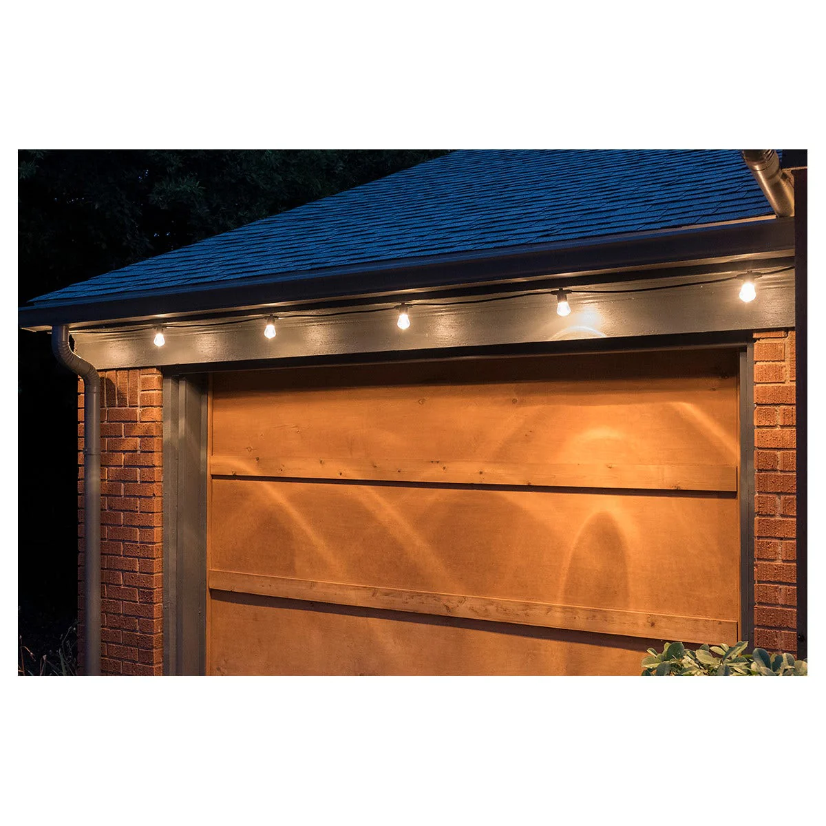 Lights by Night LED Bistro String Lights, 12 Bulbs, 24ft. Black Cord - Image 7