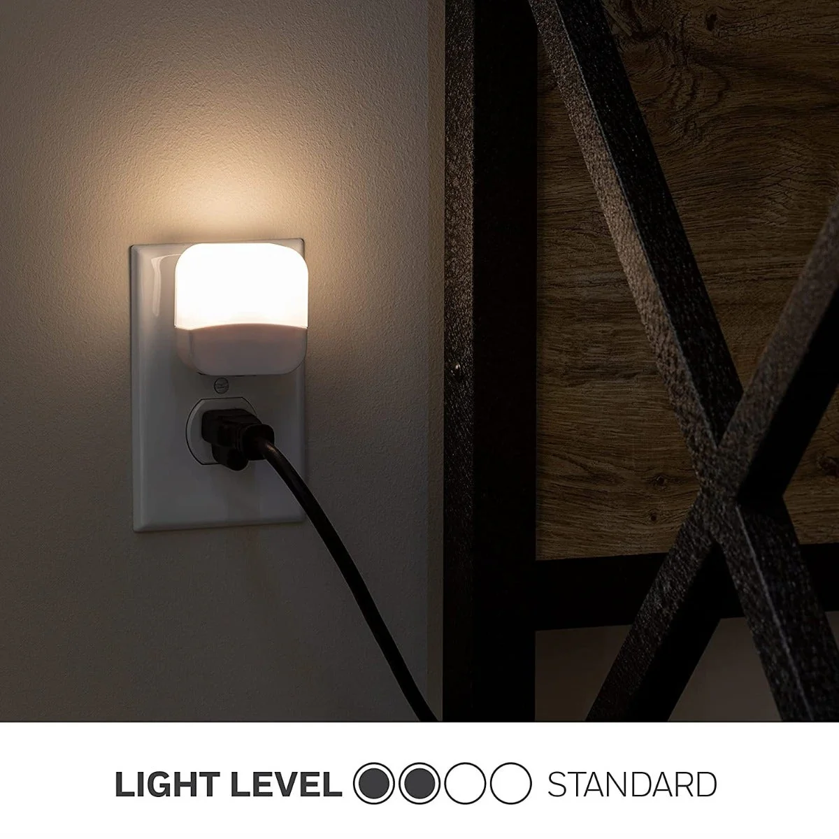 Lights by Night Mini Light Sensing LED Night Light, 6 Pack, White - Image 4