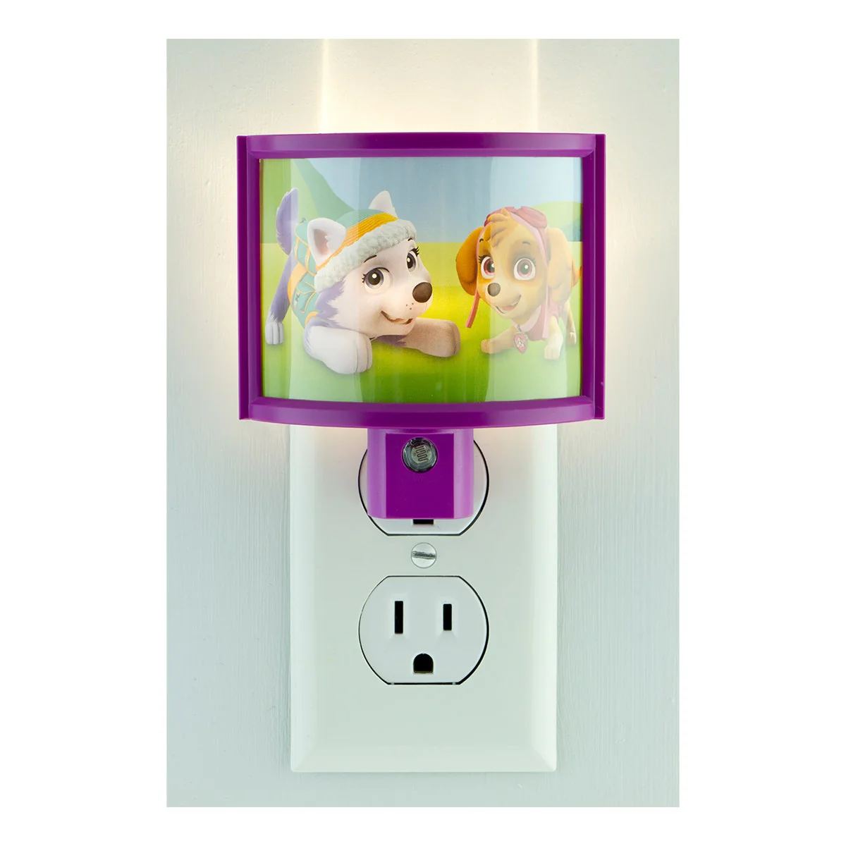 Nickelodeon Paw Patrol Wrap Shade Light Sensing LED Night Light, Purple - Image 3