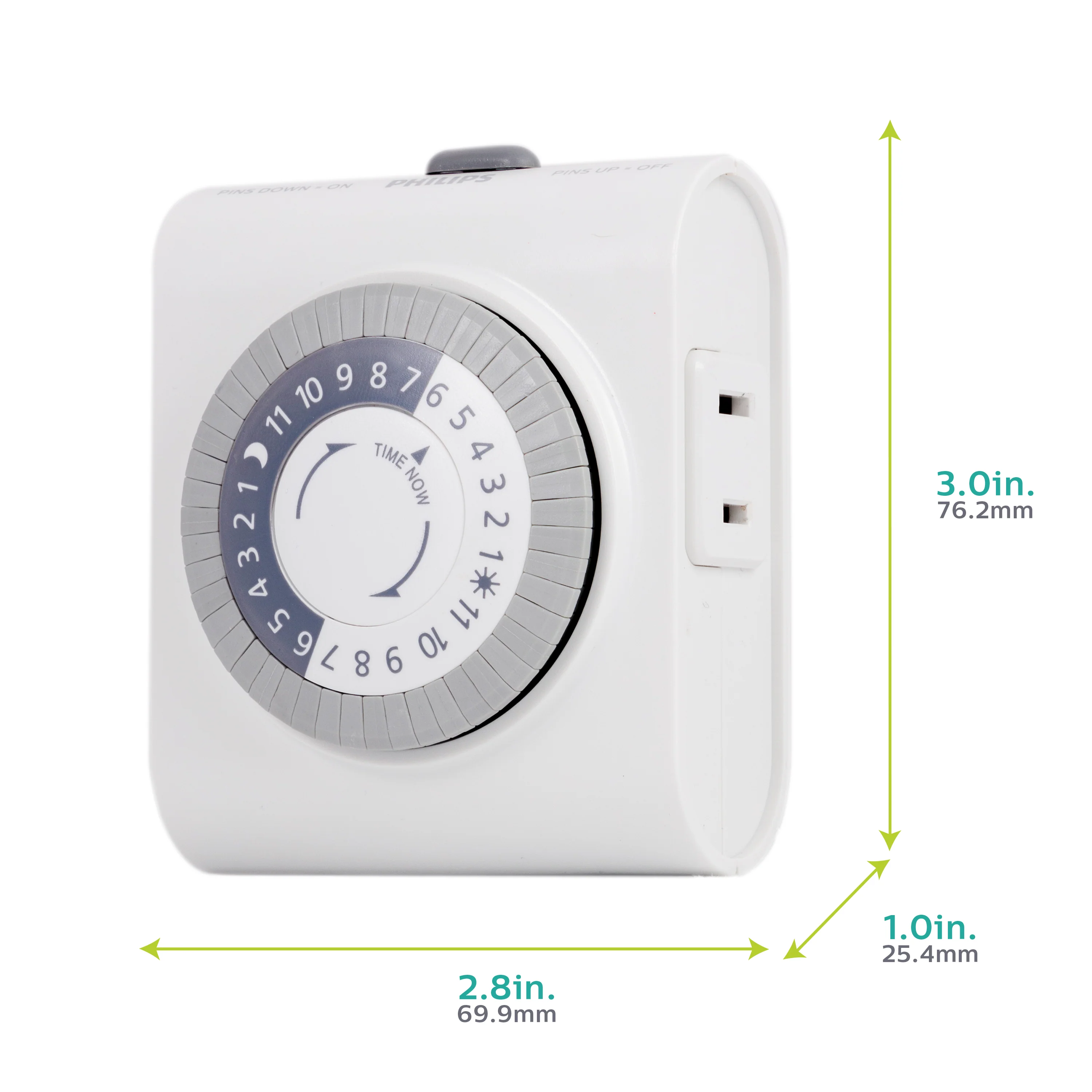 Philips 24-Hour Plug-in Mechanical Timer - Image 6