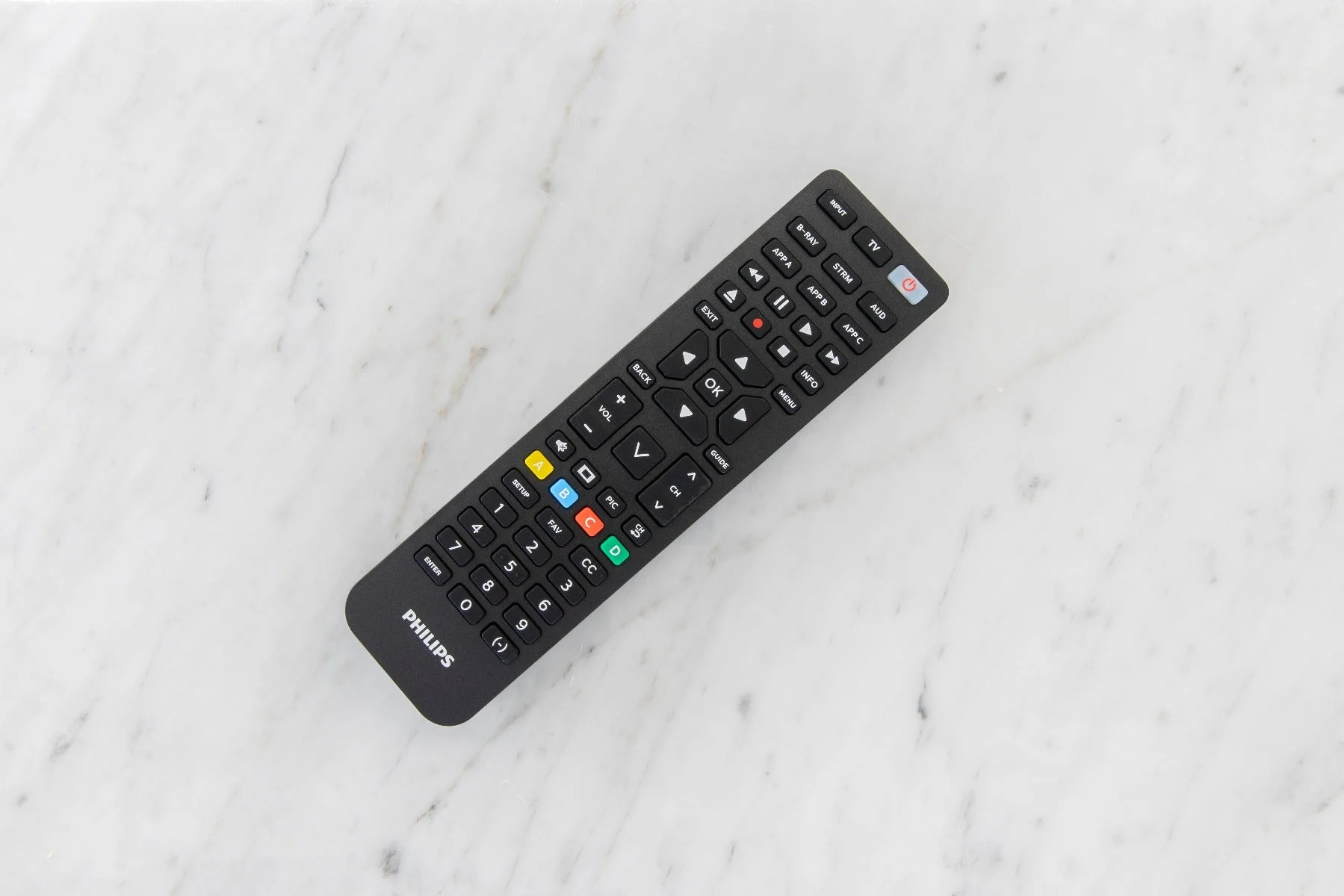 Philips 4-Device Universal Vizio Replacement Remote, Black - Image 4