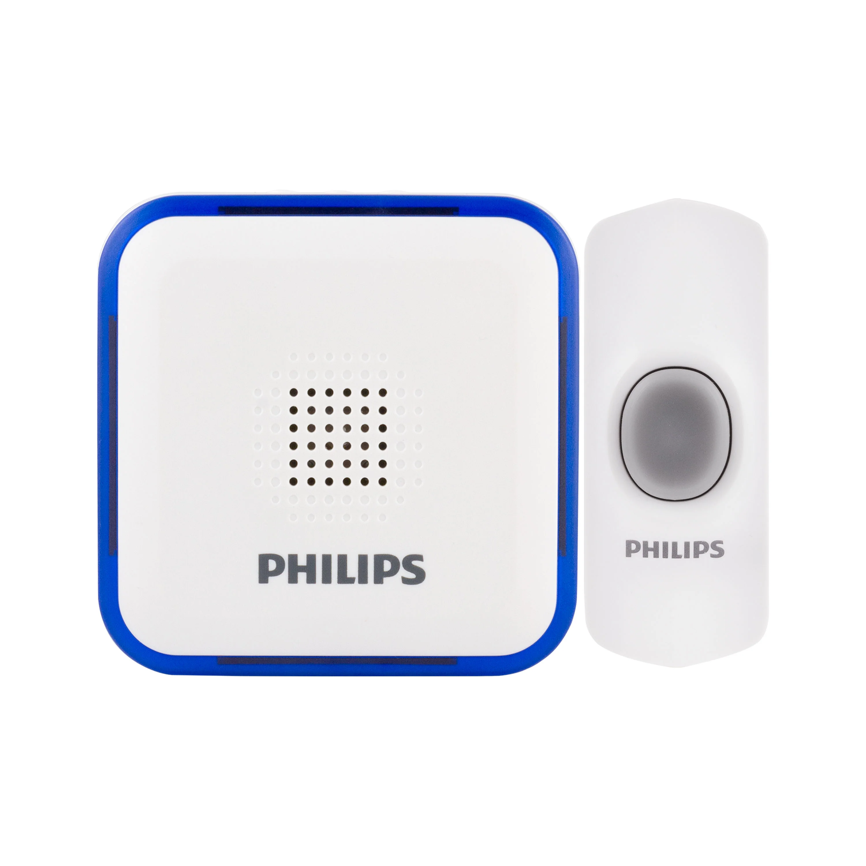 Philips Portable 32-Melody Doorbell Kit, White