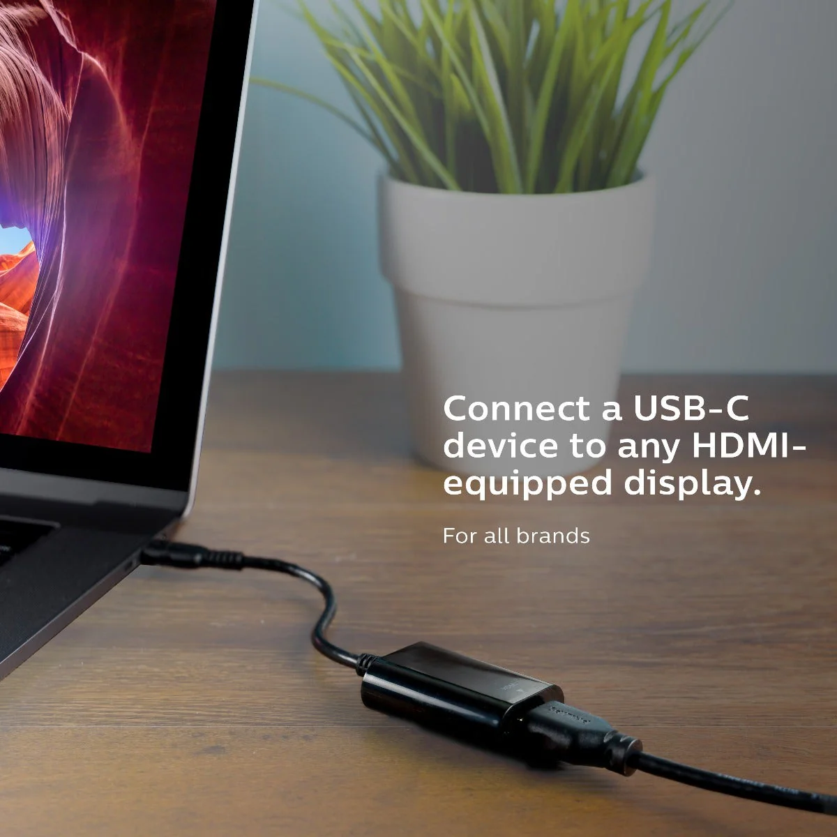 Philips USB-C to HDMI Adapter, Black - Image 5