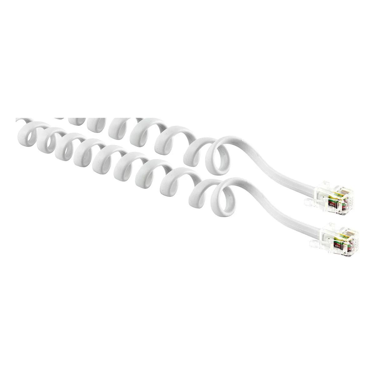 Power Gear 12 ft. Coiled Handset Cord - Image 3