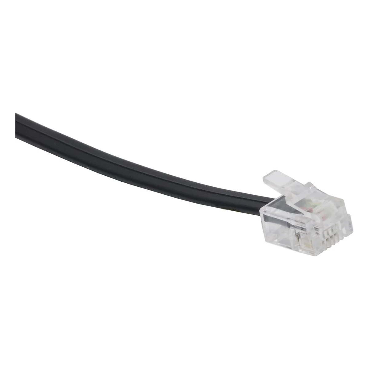 Power Gear 15 ft. Phone Line Cord, Modular Jack Ends, Black - Image 5