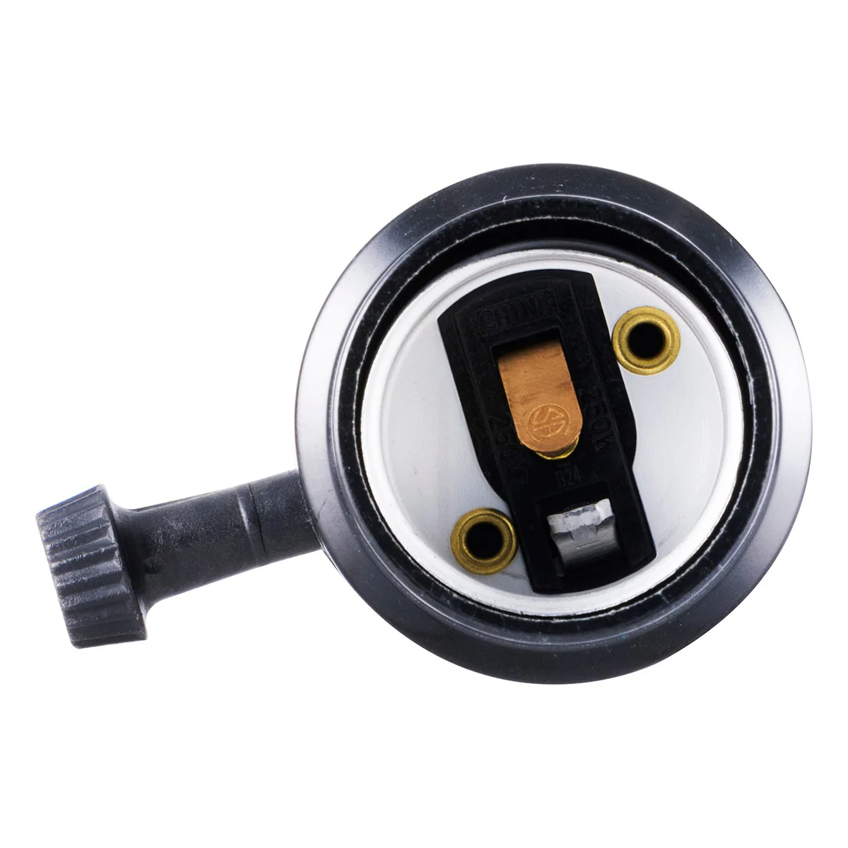 Power Gear 3-Way Lamp Socket, Black - Image 4
