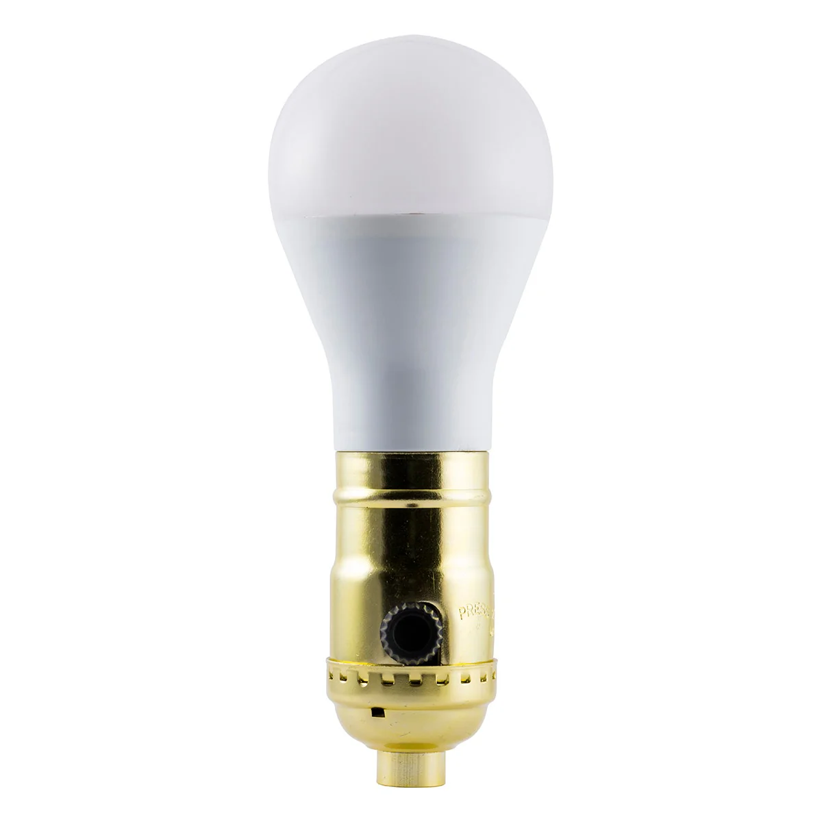 Power Gear 3-Way Lamp Socket, Brass - Image 6