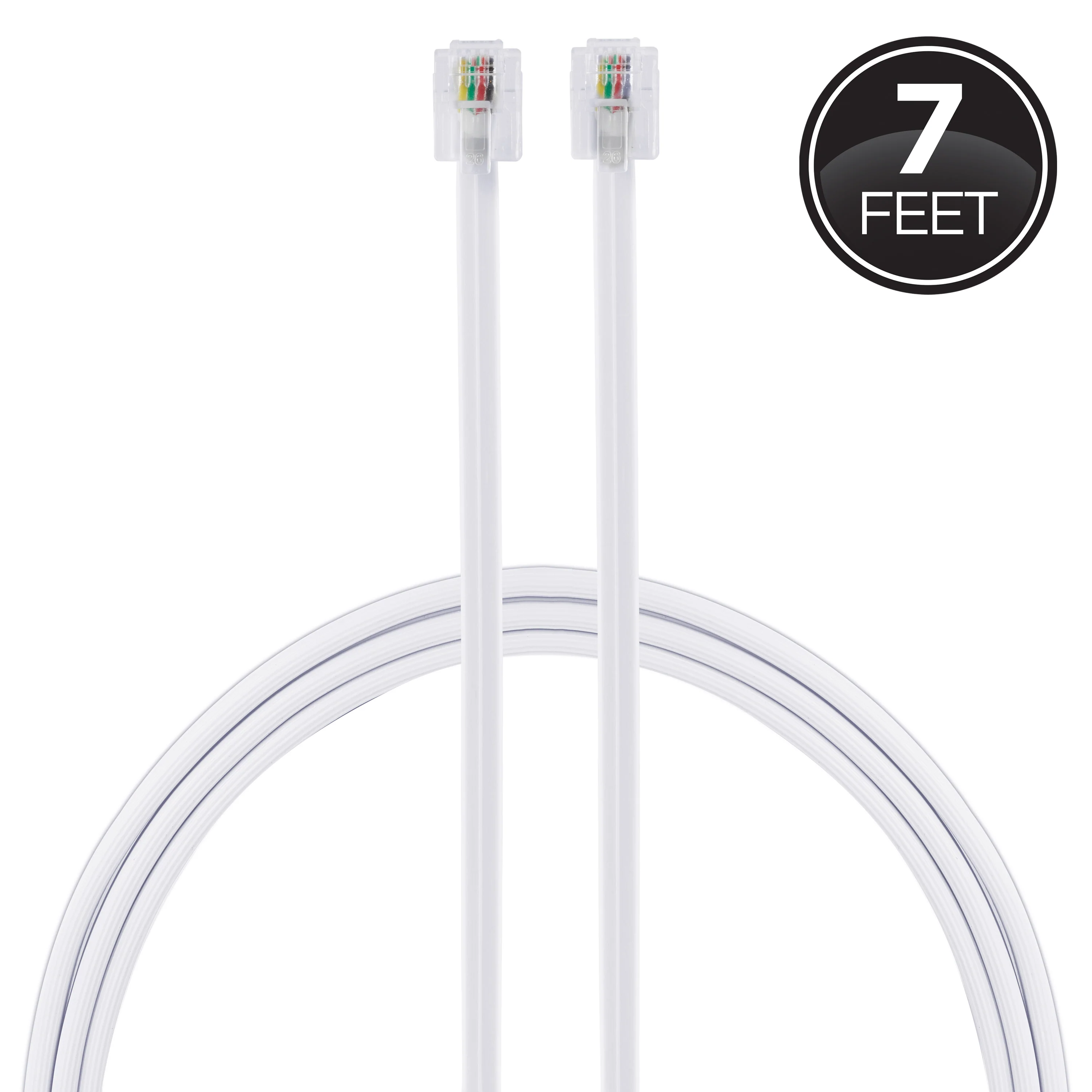 Power Gear 7ft. Line Cord, White