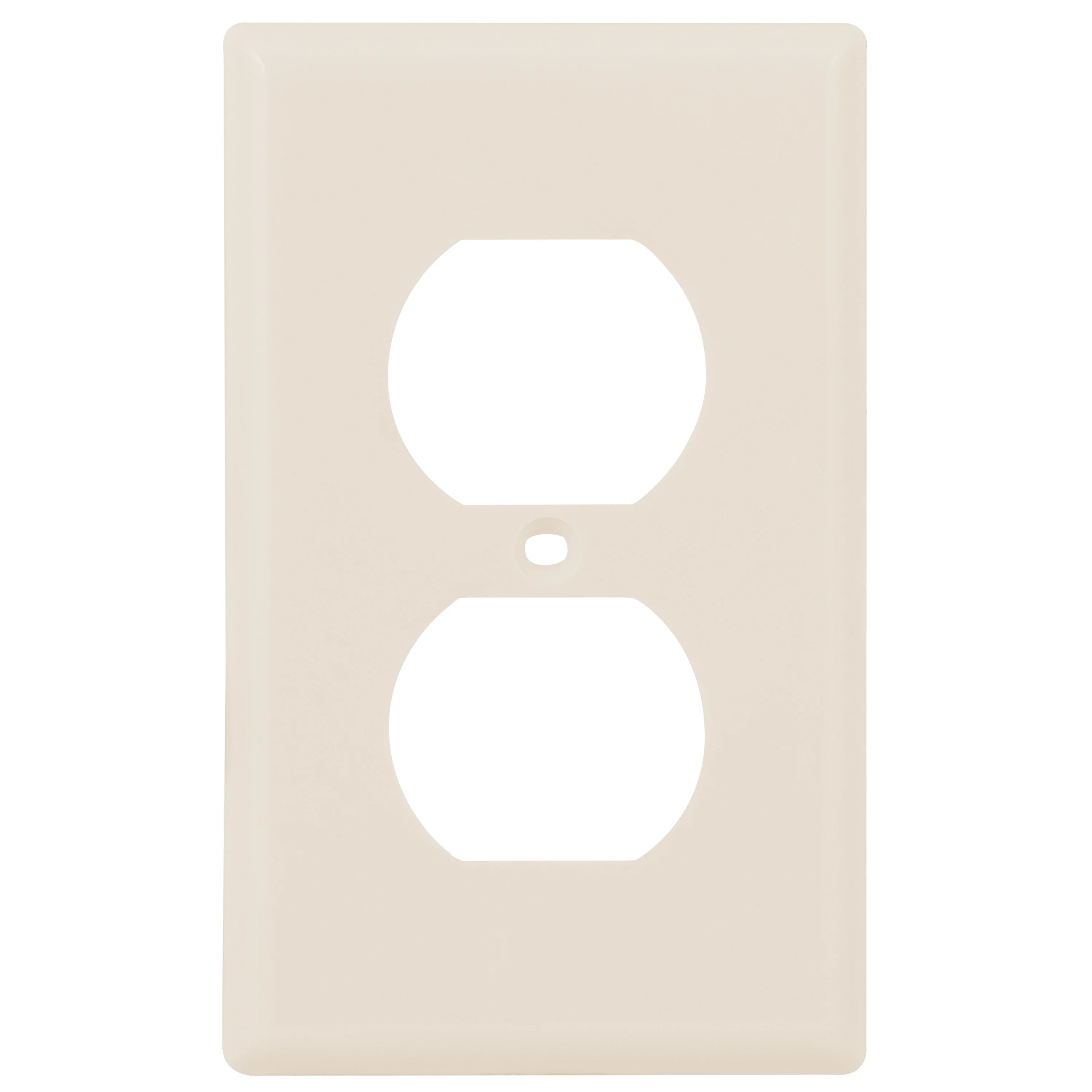Power Gear Outlet Wall Plate Cover, Light Almond