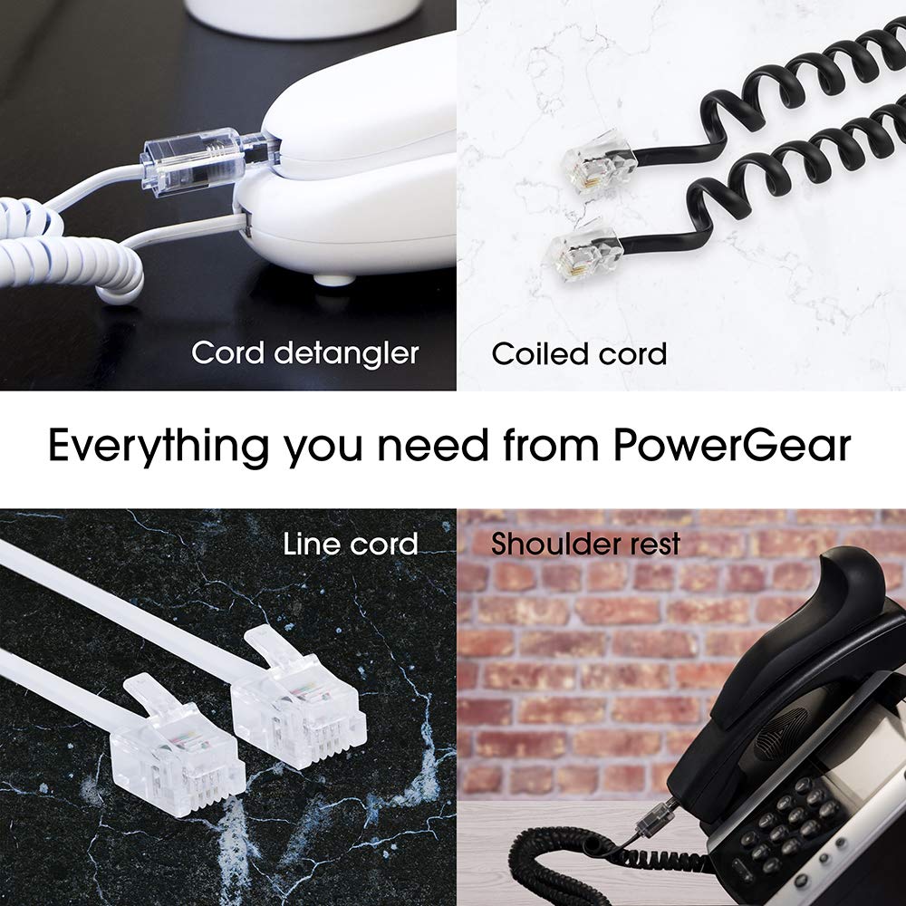 Power Gear Telephone Line Cord, 10 Pack - Image 6