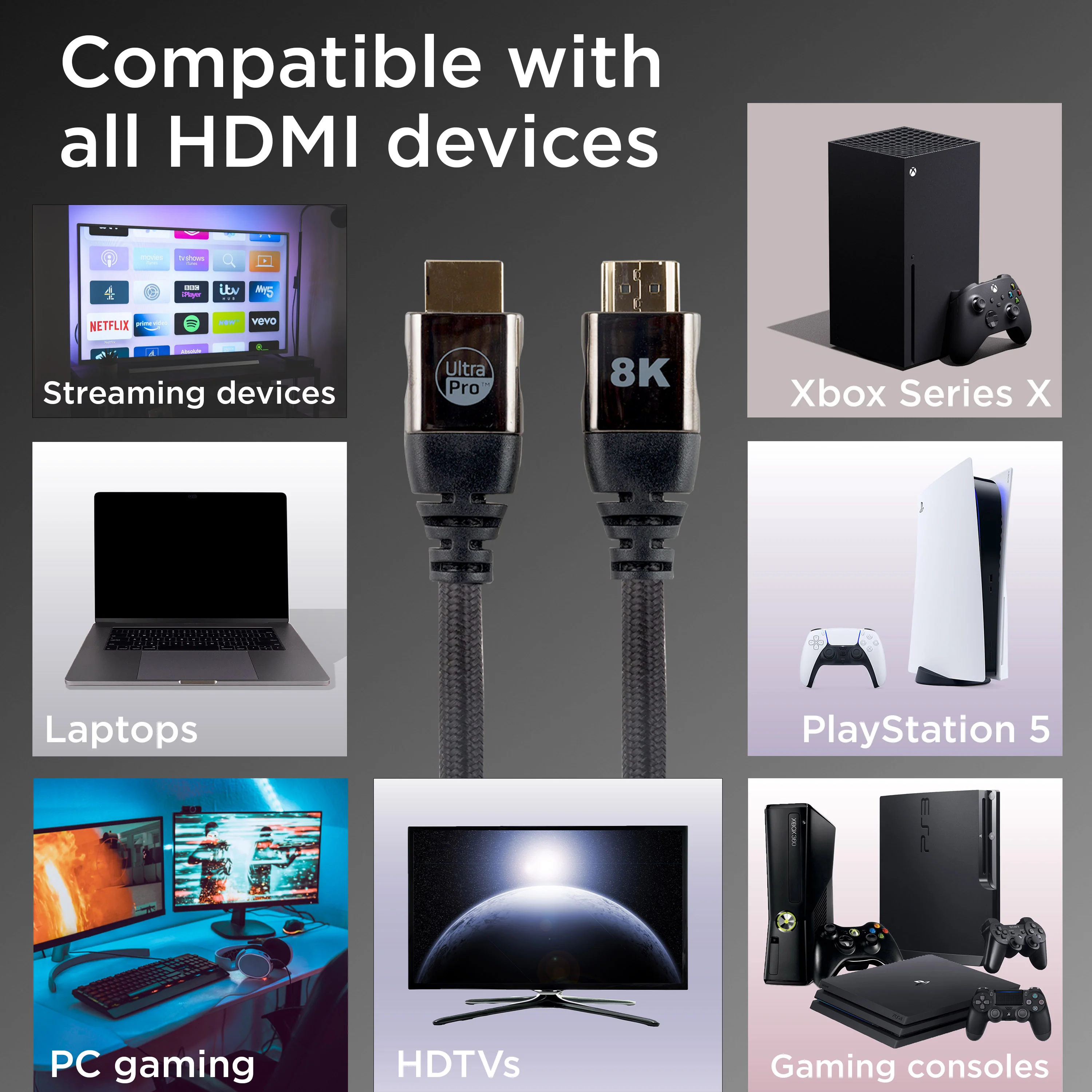 UltraPro 2.1 Premium HDMI Cable 6ft. - Image 4